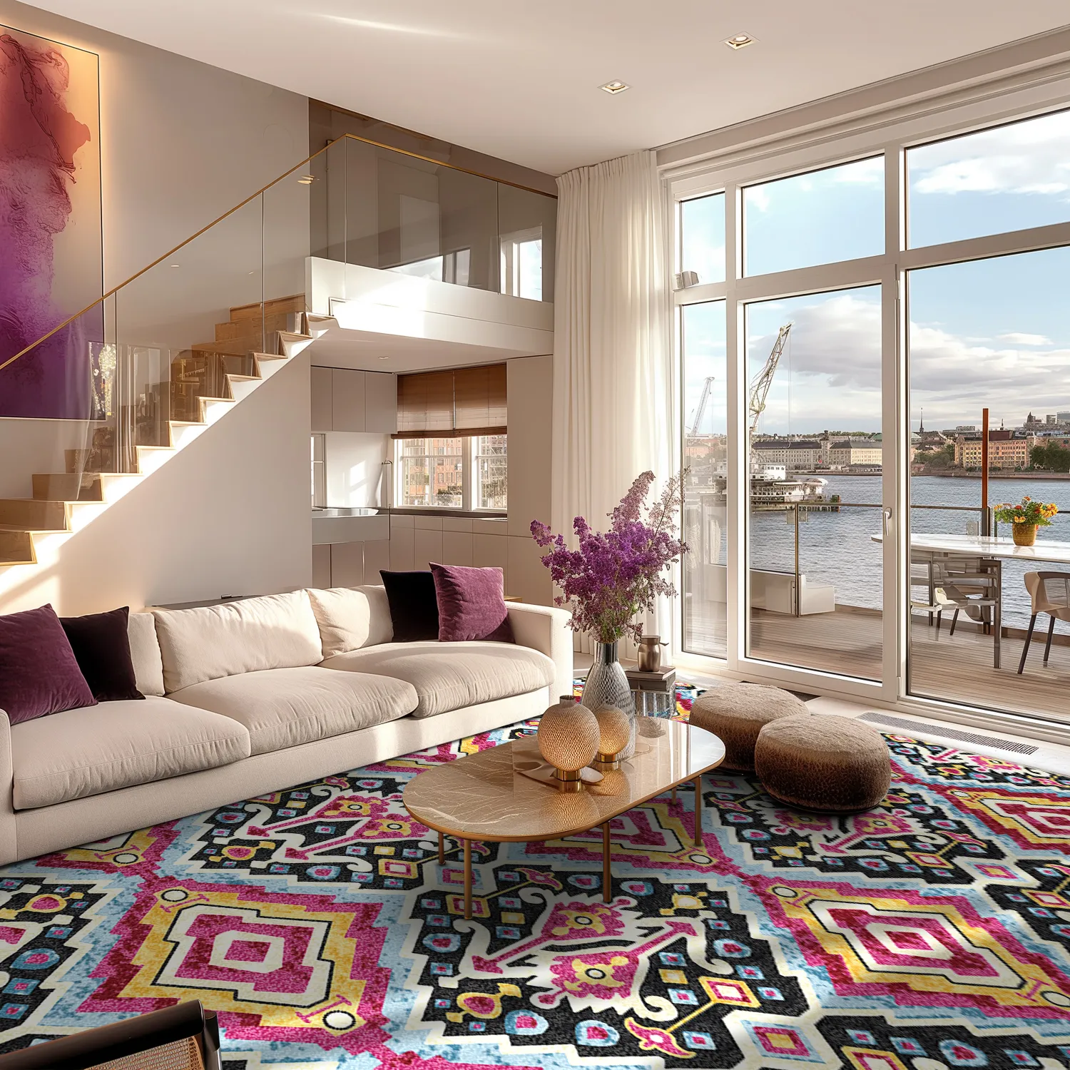 Wilton szőnyeg - Cizre (többszínű)