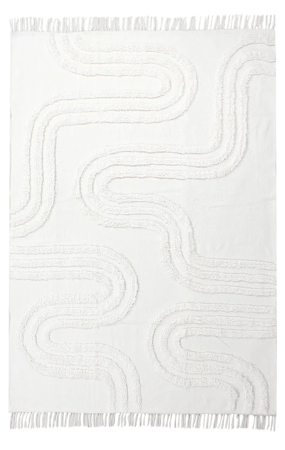 Shaggy szőnyeg - Como Natural Cotton Shaggy (offwhite)