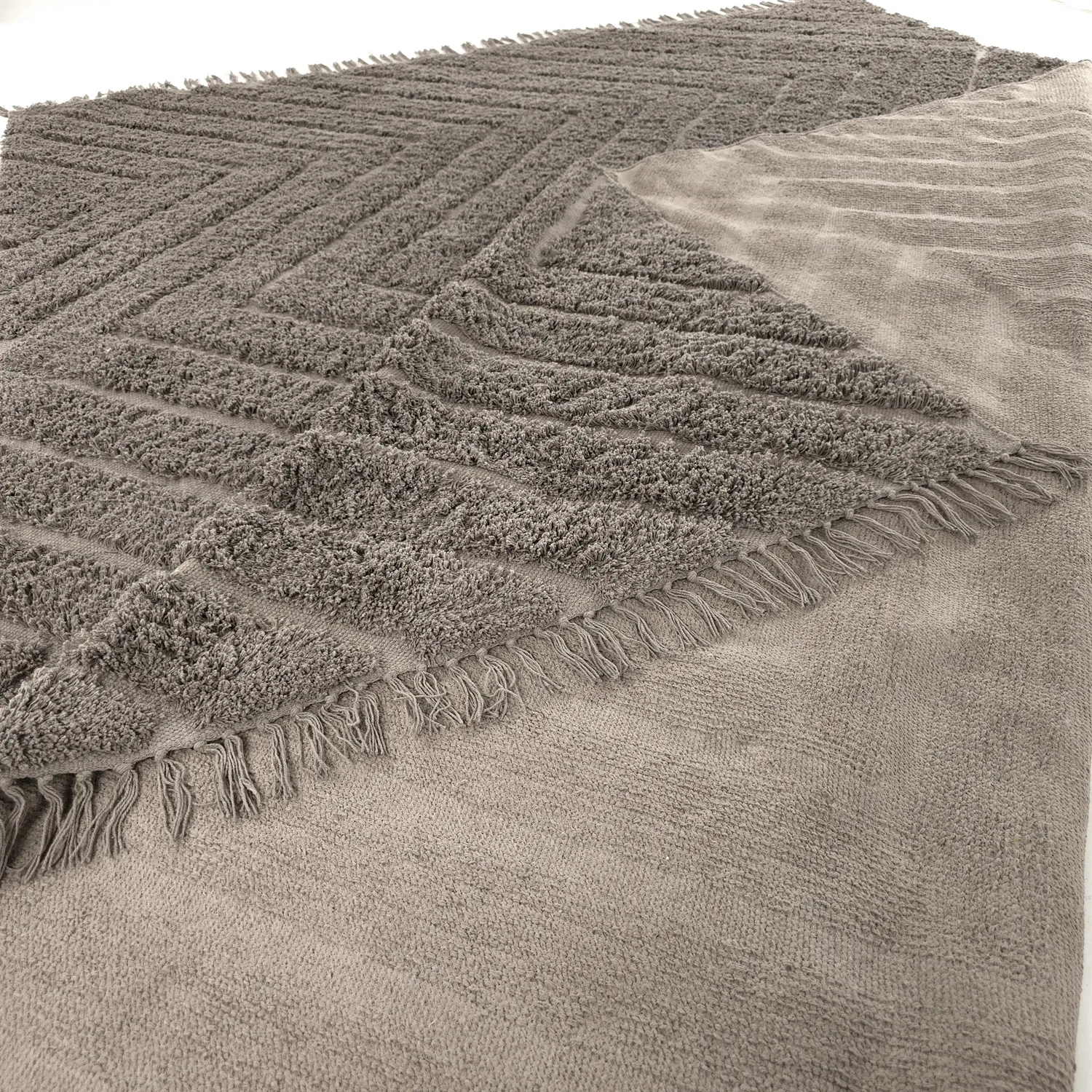 Shaggy szőnyeg - Conara Natural Cotton Shaggy (tópszín)