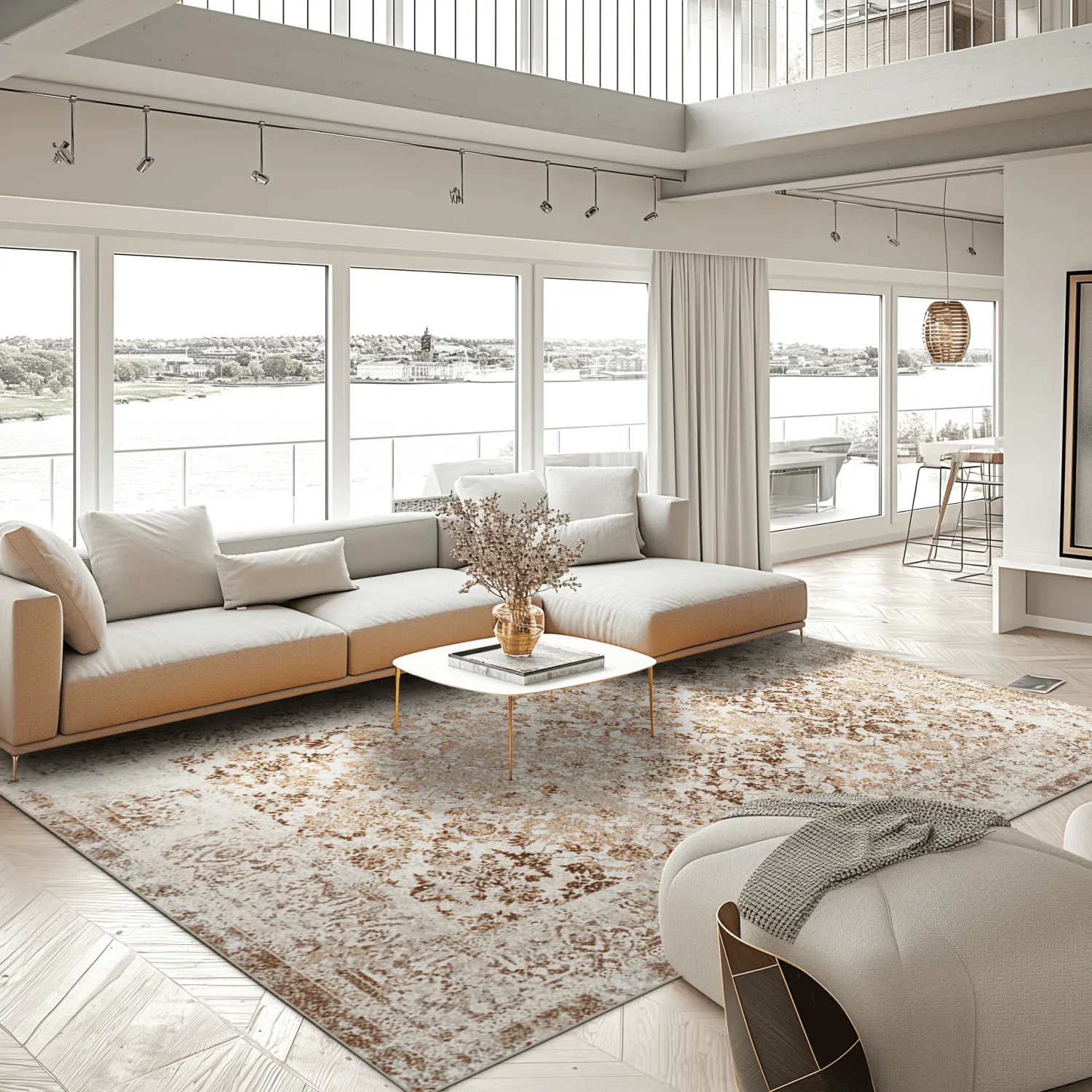 Wilton szőnyeg - Denizli (bezs)