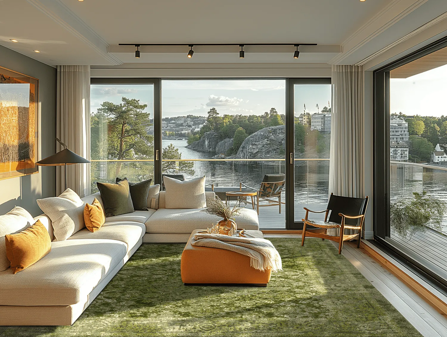 Wilton szőnyeg - Denizli (zöld)