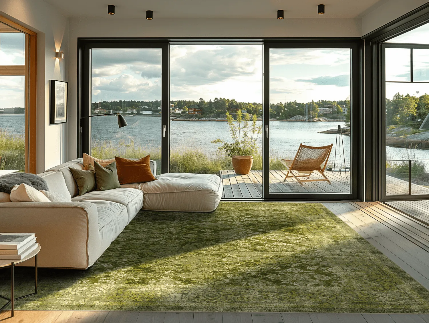 Wilton szőnyeg - Denizli (zöld)