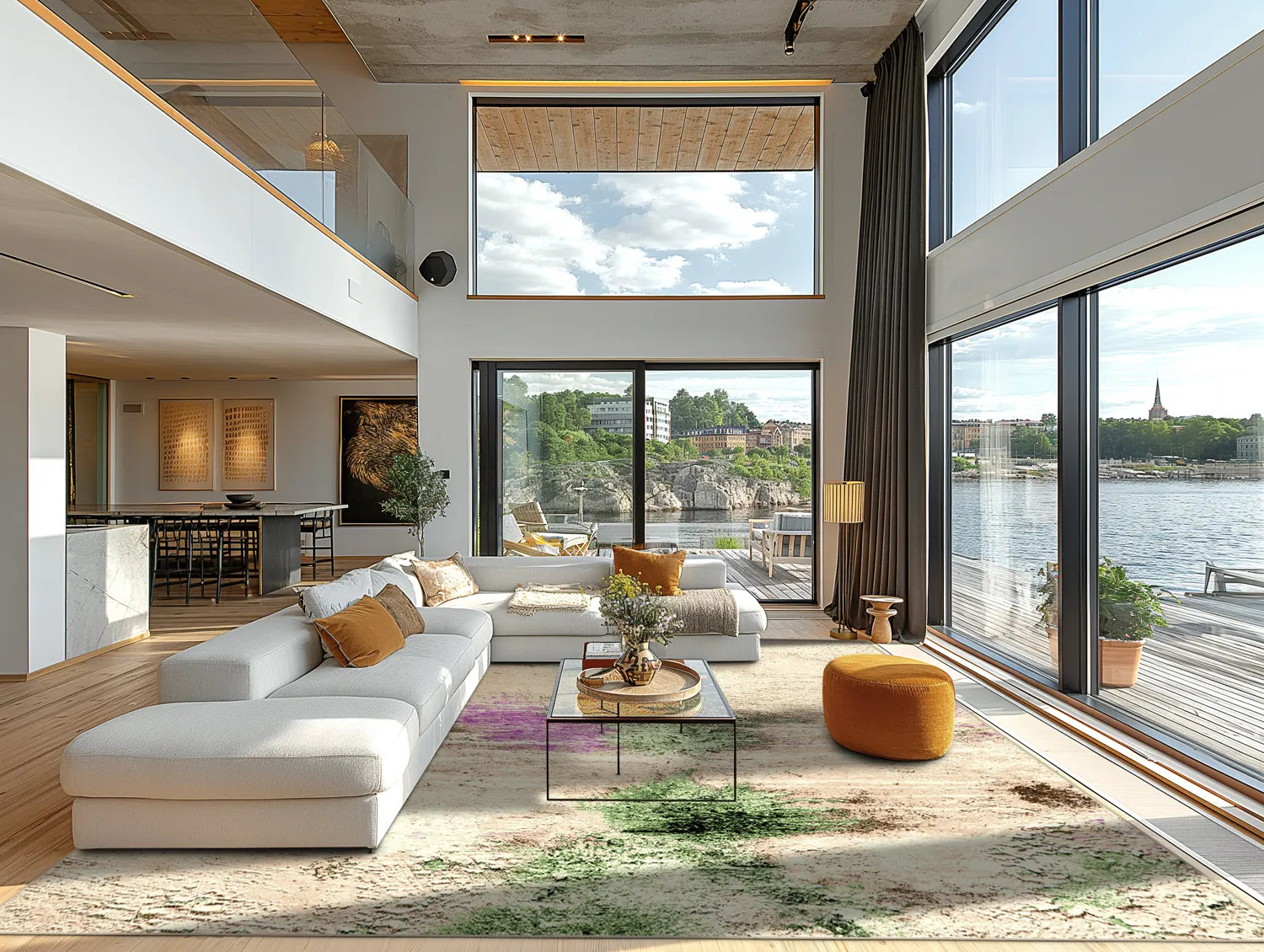 Wilton szőnyeg - Dimos (bezs/többszínű)