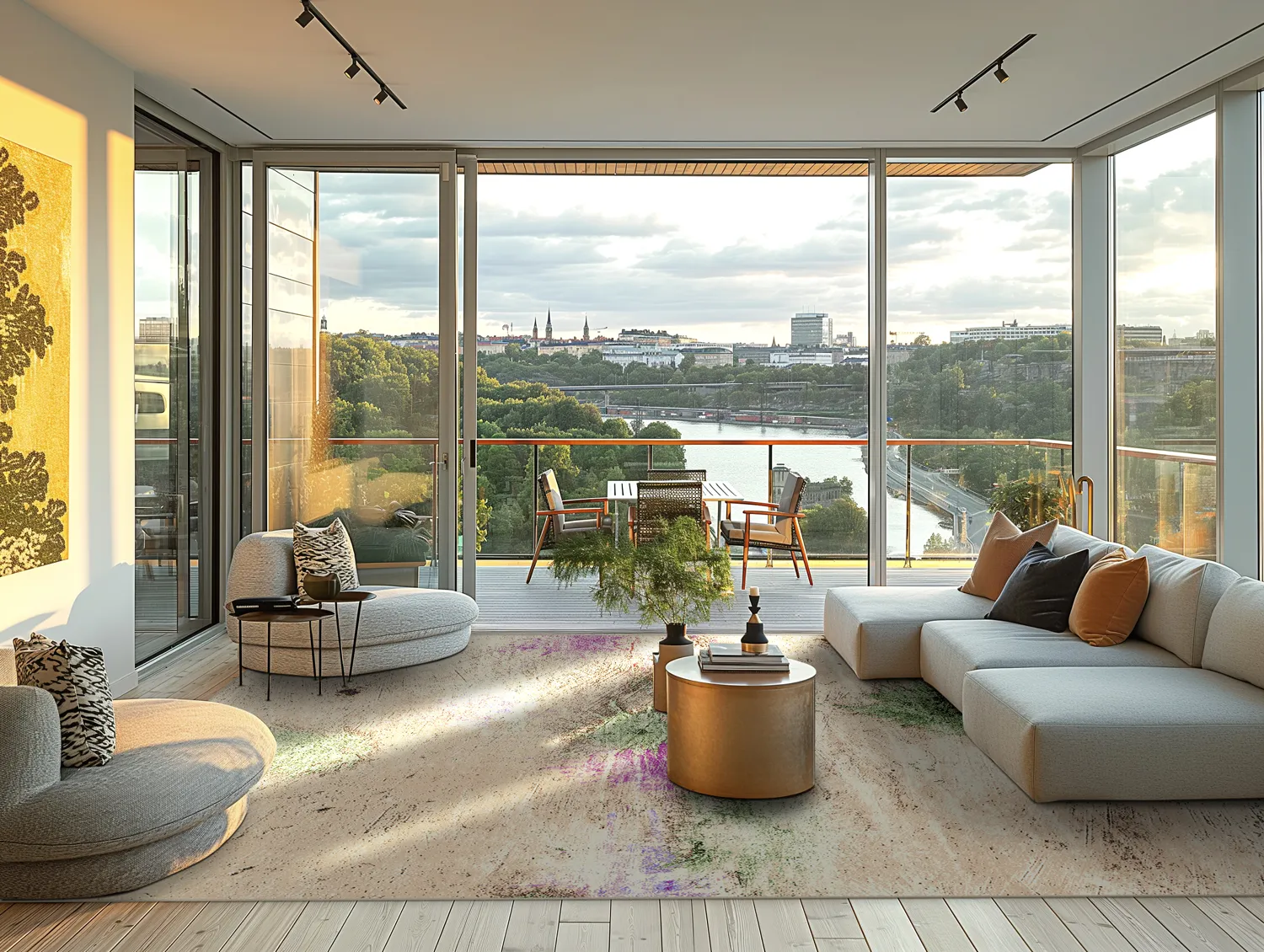 Wilton szőnyeg - Dimos (bezs/többszínű)