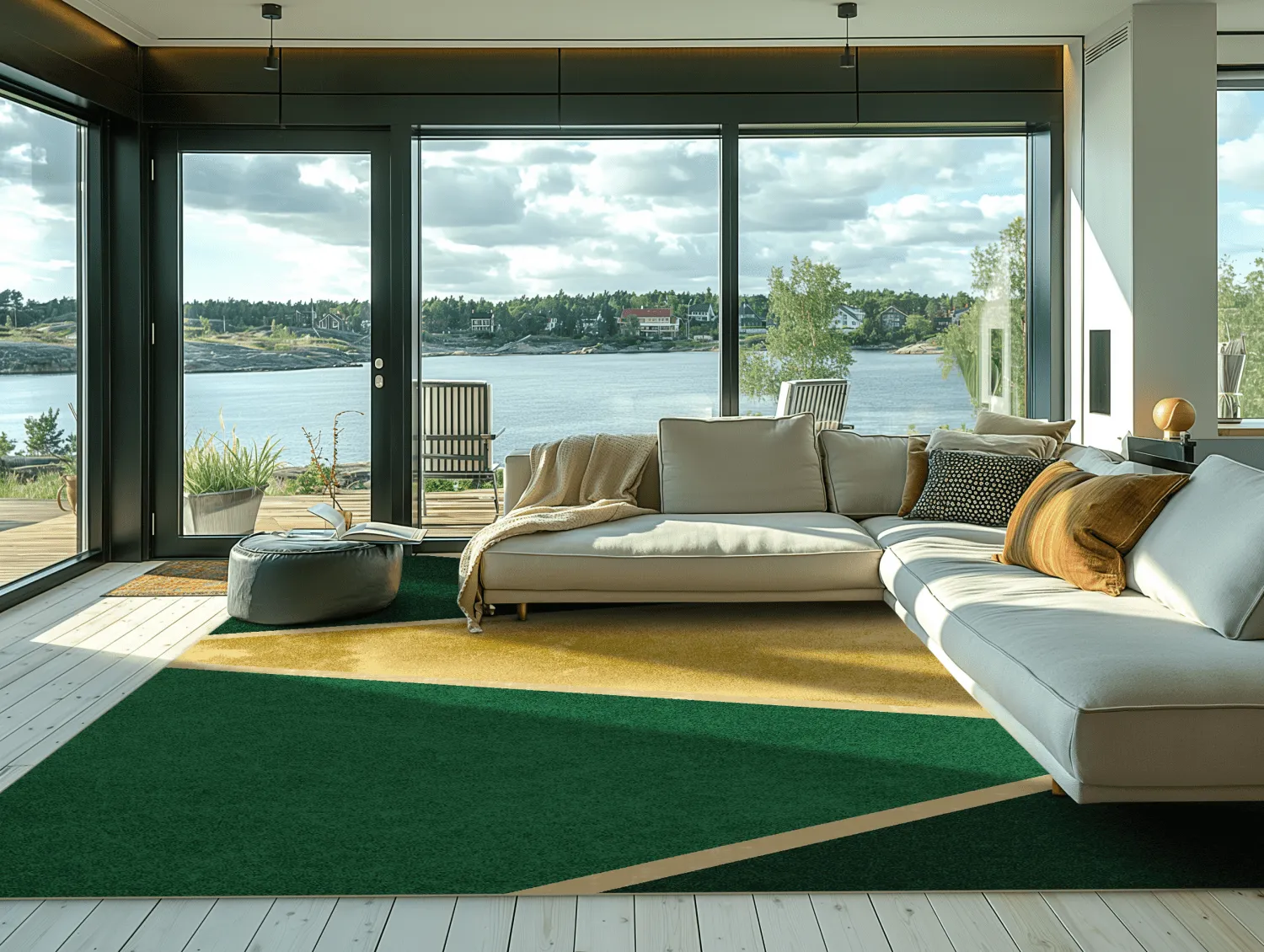 Wilton szőnyeg - Dolly (zöld/Arany)