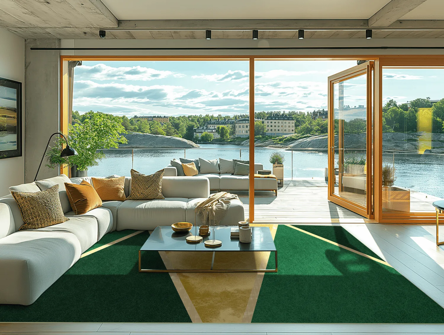 Wilton szőnyeg - Dolly (zöld/Arany)