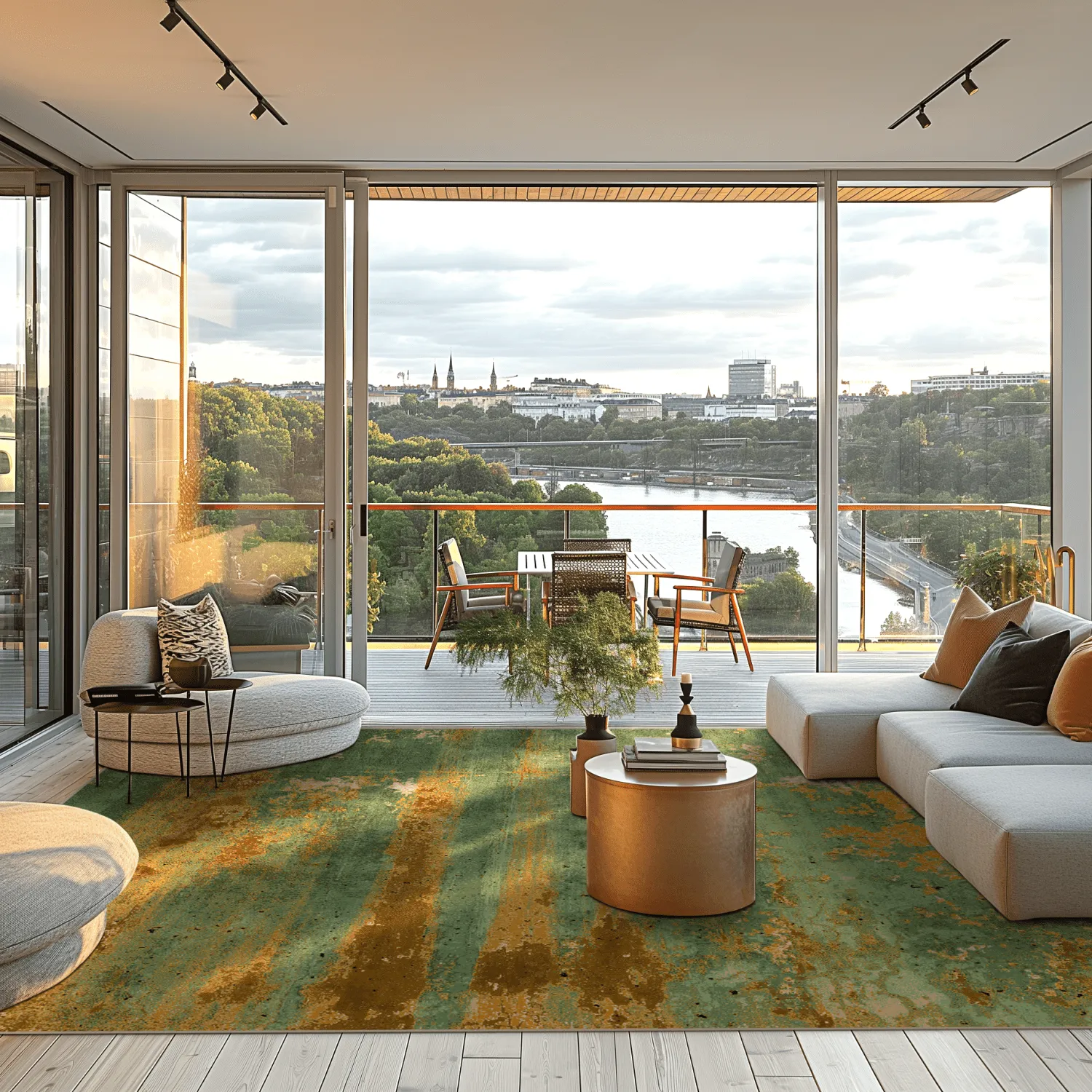 Wilton szőnyeg - Domont (zöld)