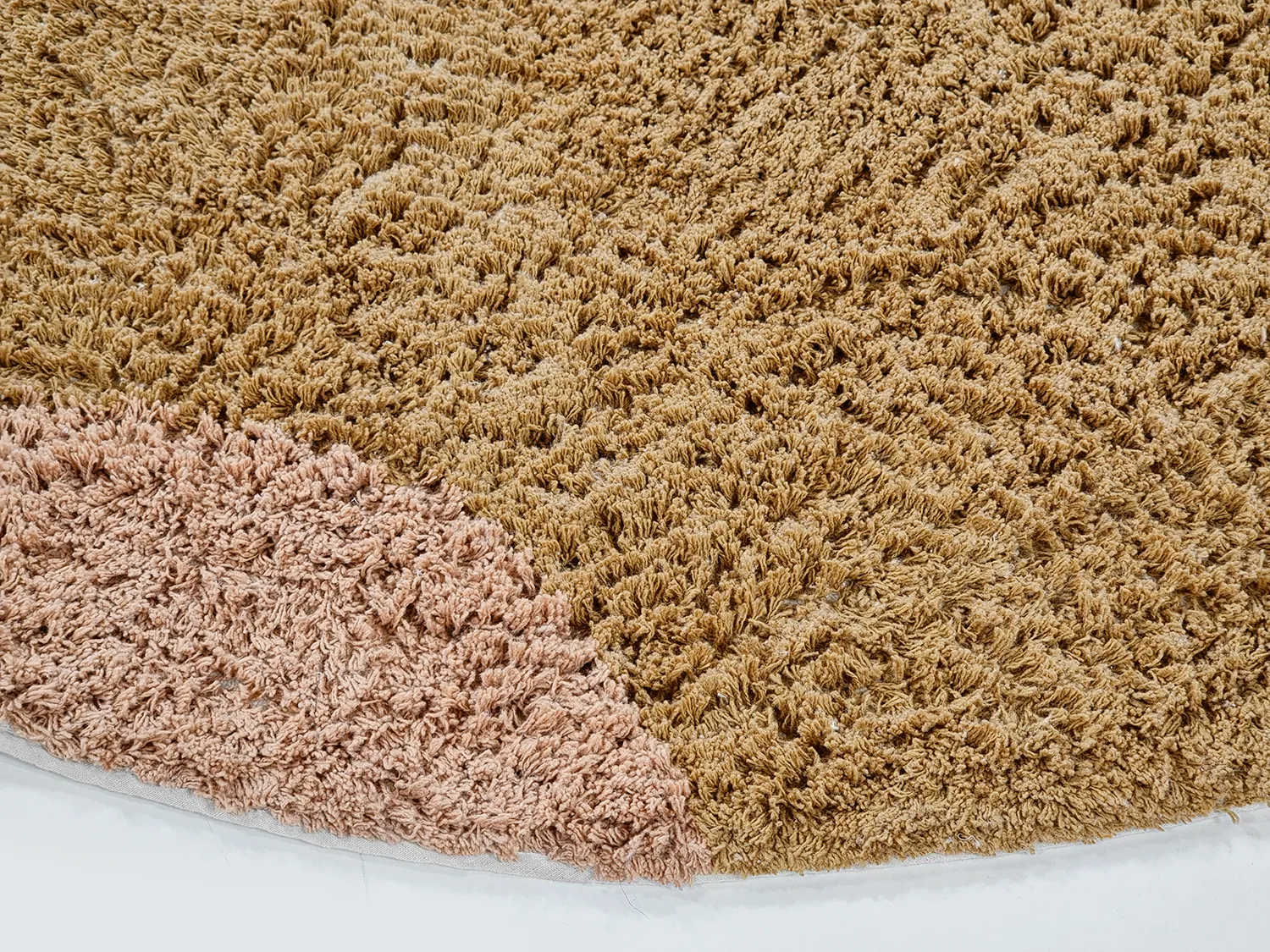 Kerek szőnyeg - Donostia Natural Cotton Shaggy (többszínű)