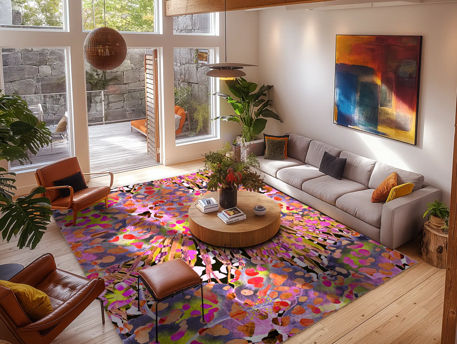 Wilton szőnyeg - Dottie (rózsaszín/multi)