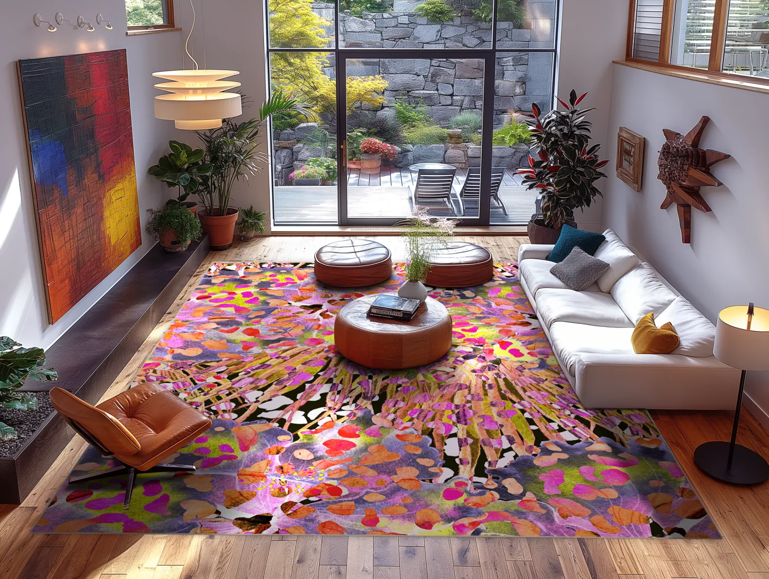 Wilton szőnyeg - Dottie (rózsaszín/multi)