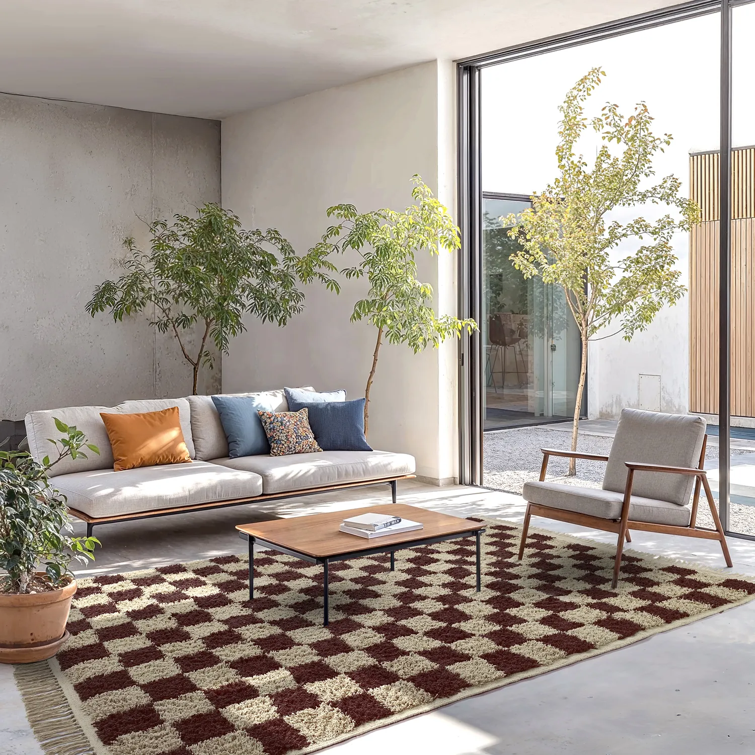 Shaggy szőnyeg - Elsey Natural Cotton Shaggy (bézs/barna)