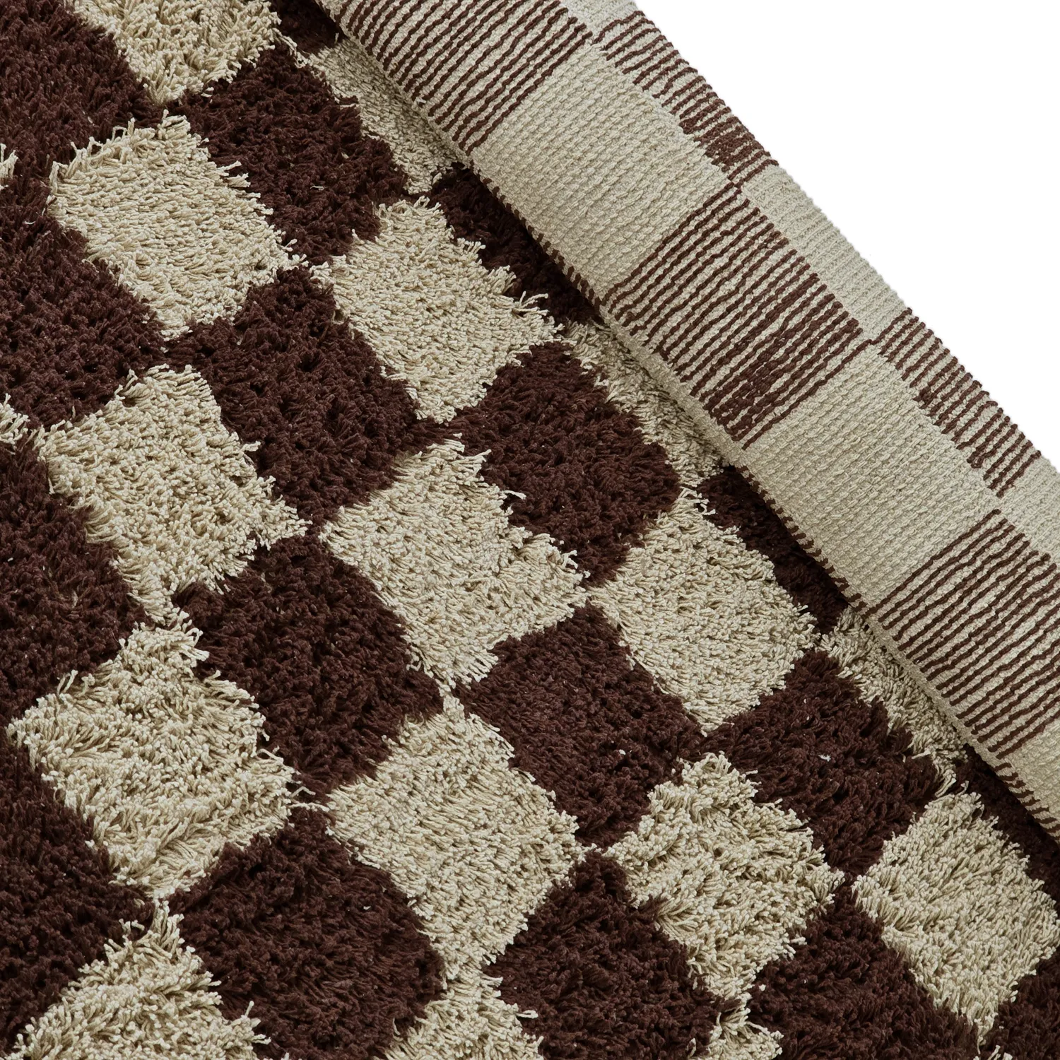 Shaggy szőnyeg - Elsey Natural Cotton Shaggy (bézs/barna)