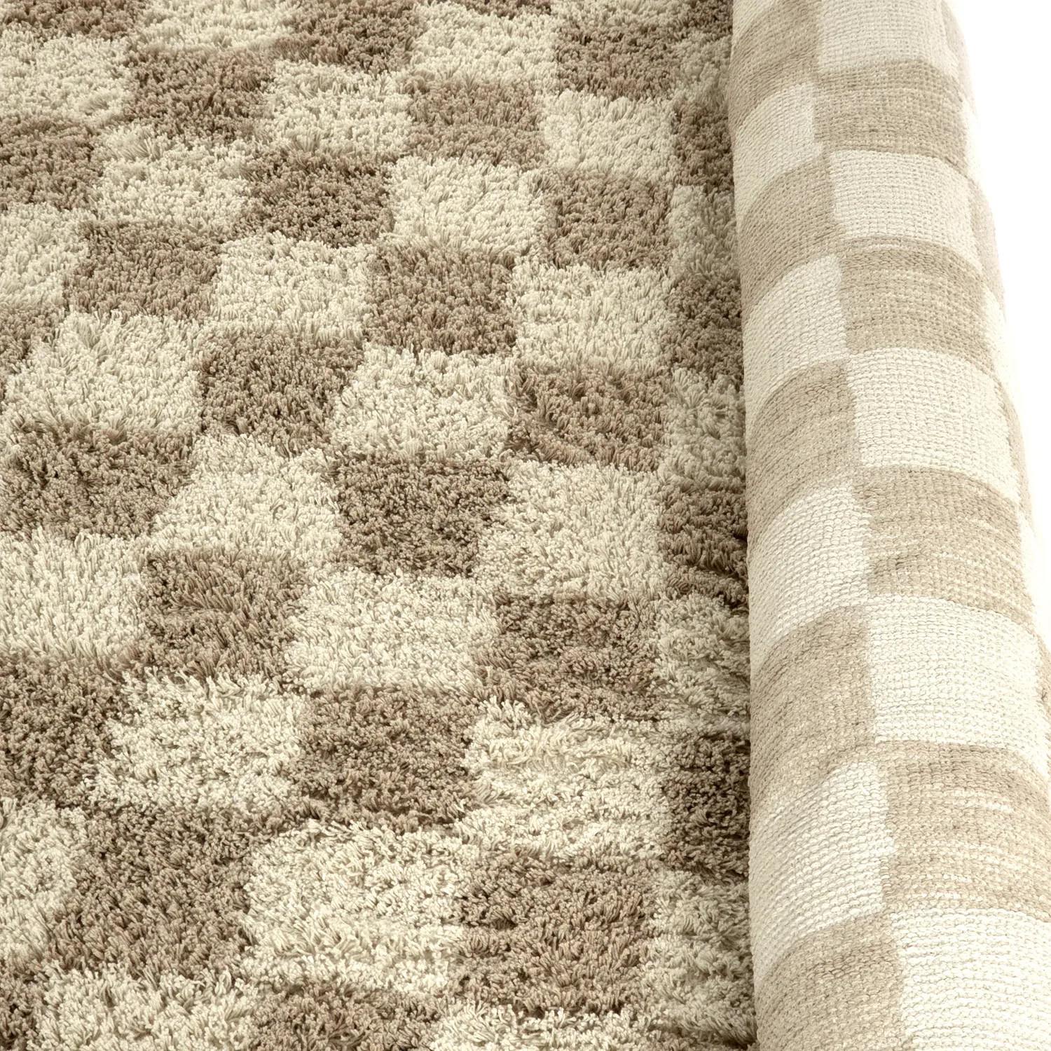 Shaggy szőnyeg - Elsey Natural Cotton Shaggy (krém/homok)