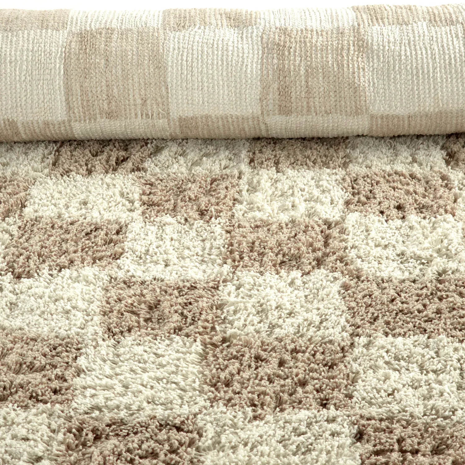 Shaggy szőnyeg - Elsey Natural Cotton Shaggy (krém/homok)