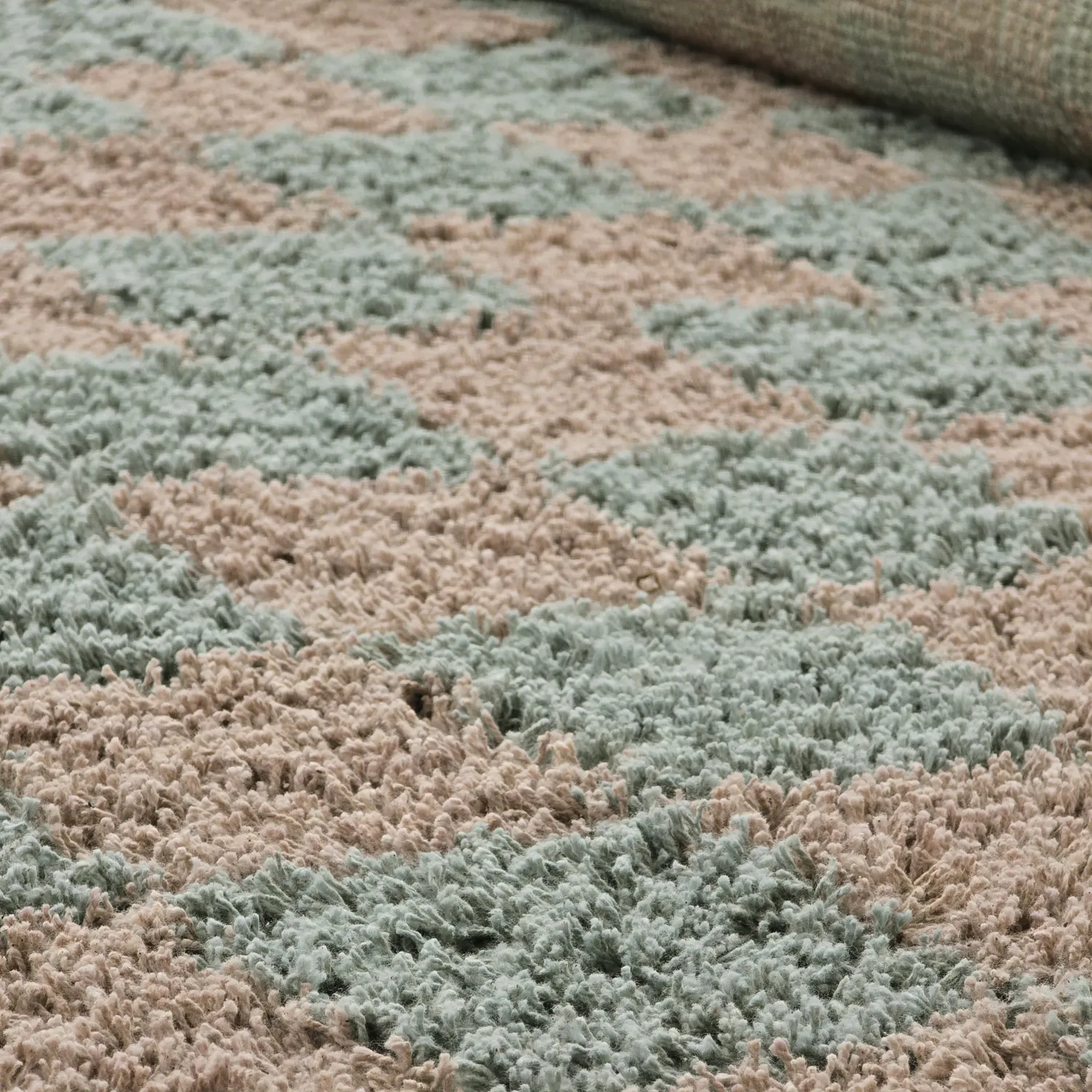 Shaggy szőnyeg - Elsey Natural Cotton Shaggy (szürke/rózsaszín)