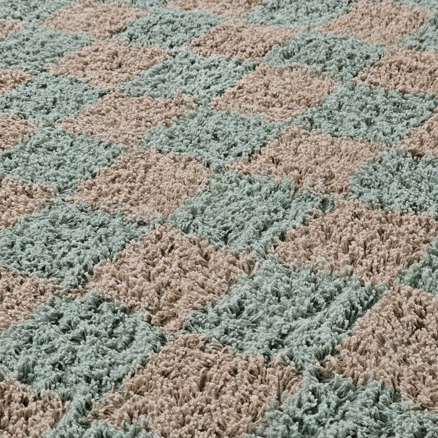 Shaggy szőnyeg - Elsey Natural Cotton Shaggy (szürke/rózsaszín)