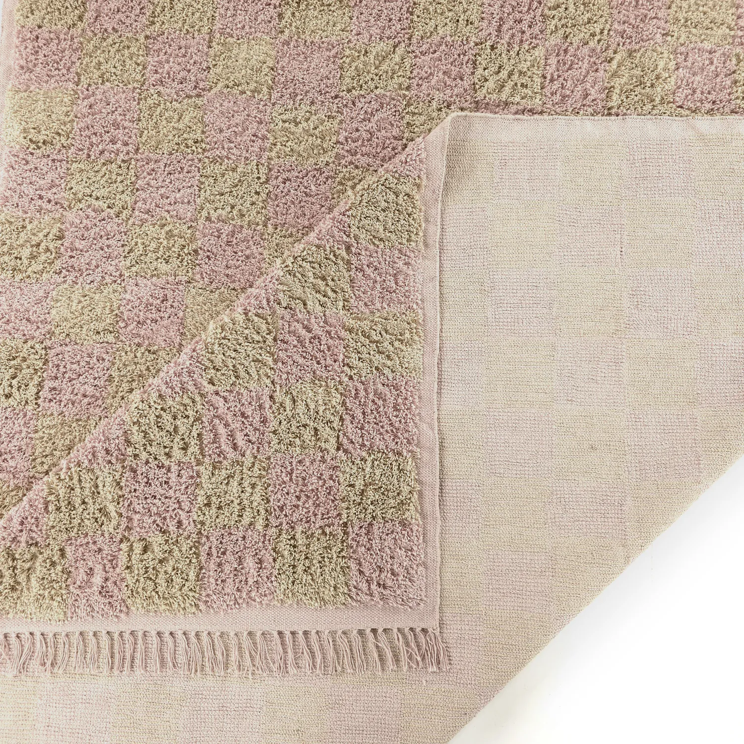 Shaggy szőnyeg - Elsey Natural Cotton Shaggy (rózsaszín/narancs)