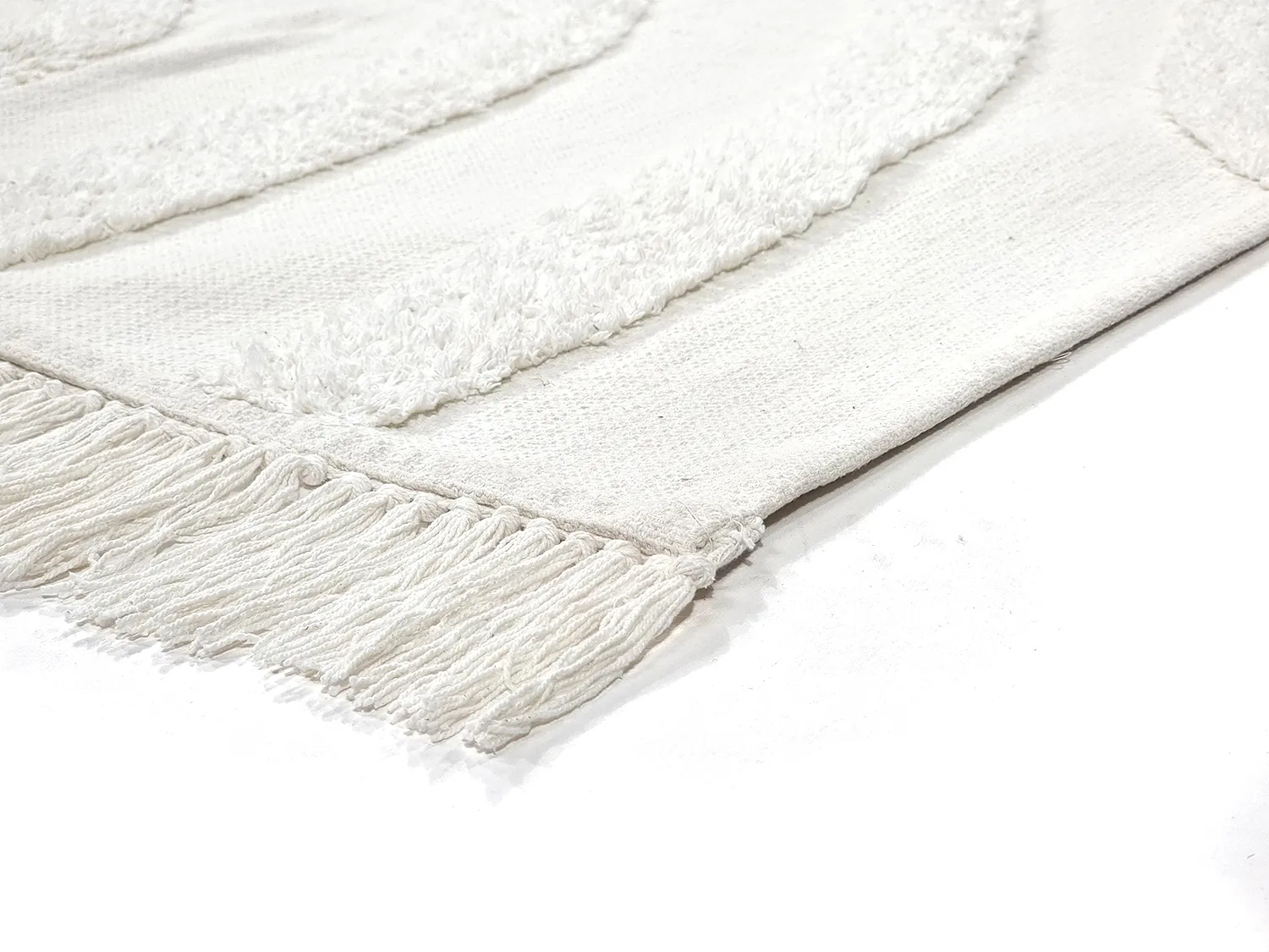 Shaggy szőnyeg - Emilia Natural Cotton Shaggy (offwhite)