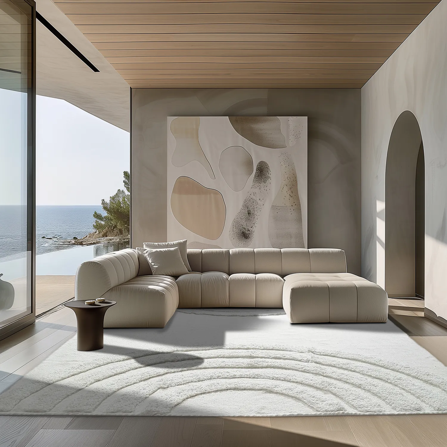 Shaggy szőnyeg - Everly Natural Cotton Shaggy (offwhite)