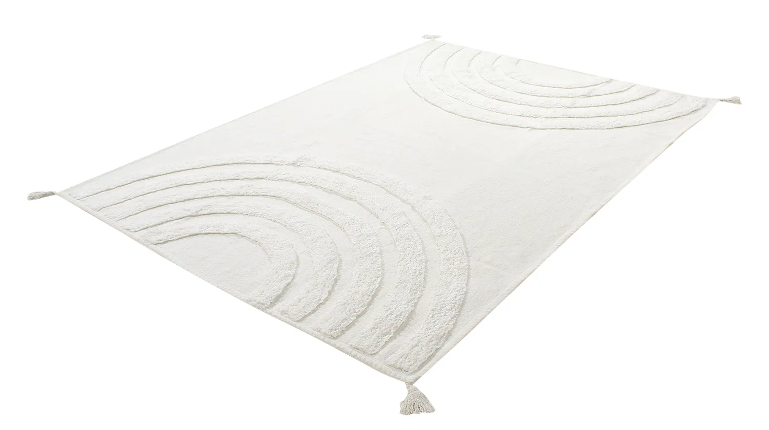 Shaggy szőnyeg - Everly Natural Cotton Shaggy (offwhite)