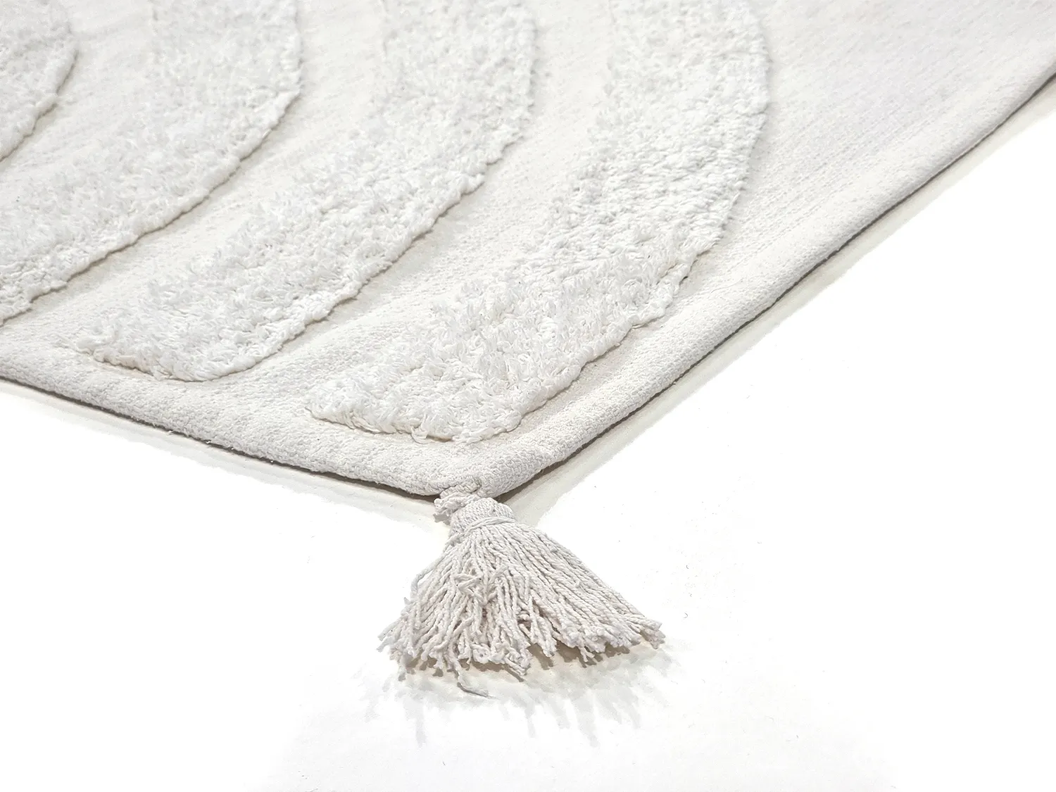 Shaggy szőnyeg - Everly Natural Cotton Shaggy (offwhite)