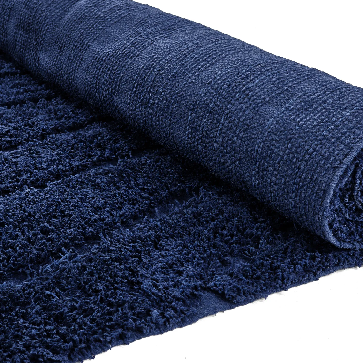 Shaggy szőnyeg - Farley Natural Cotton Shaggy (kék)