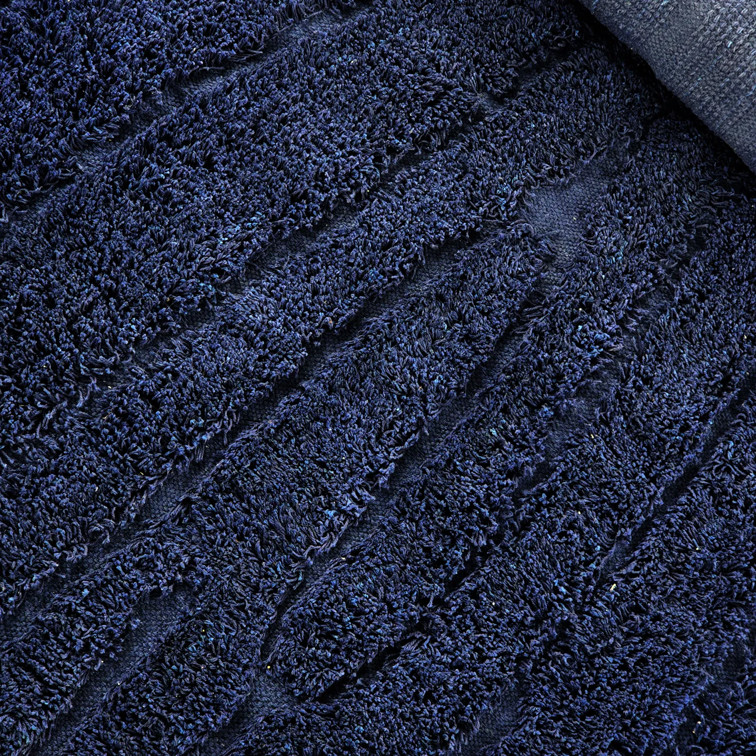 Shaggy szőnyeg - Farley Natural Cotton Shaggy (kék)