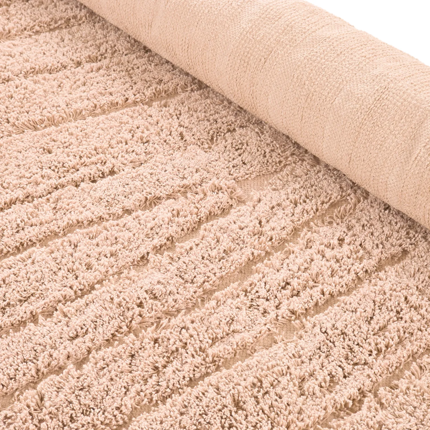 Shaggy szőnyeg - Farley Natural Cotton Shaggy (rózsaszín)