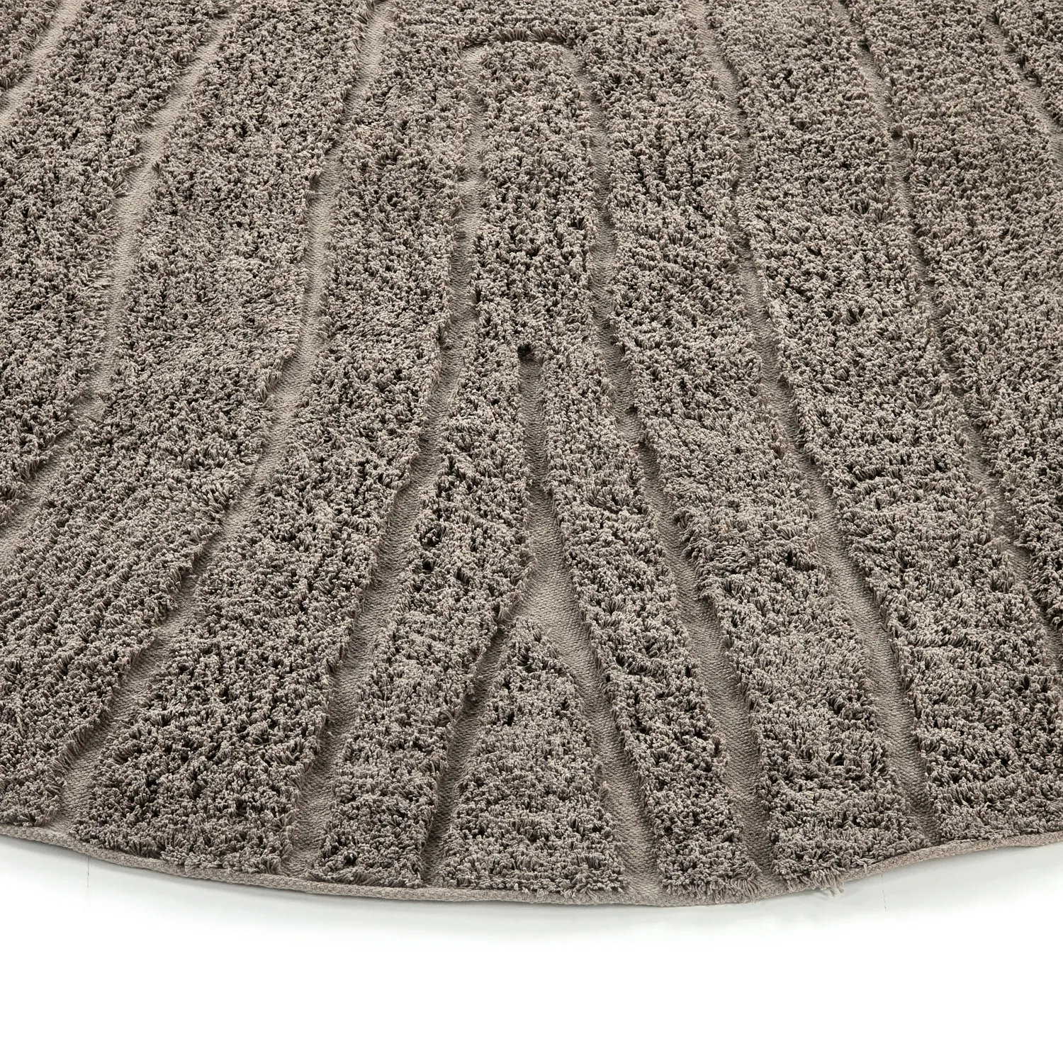 Kerek szőnyeg - Farley Natural Cotton Shaggy (tópszín)