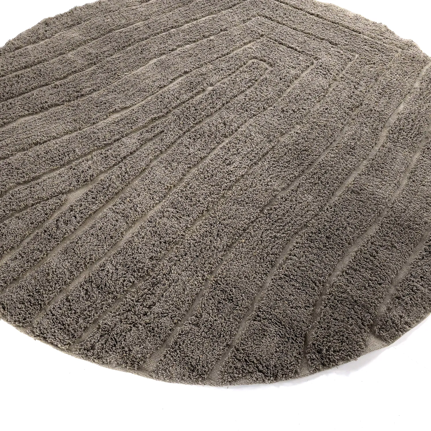 Kerek szőnyeg - Farley Natural Cotton Shaggy (tópszín)