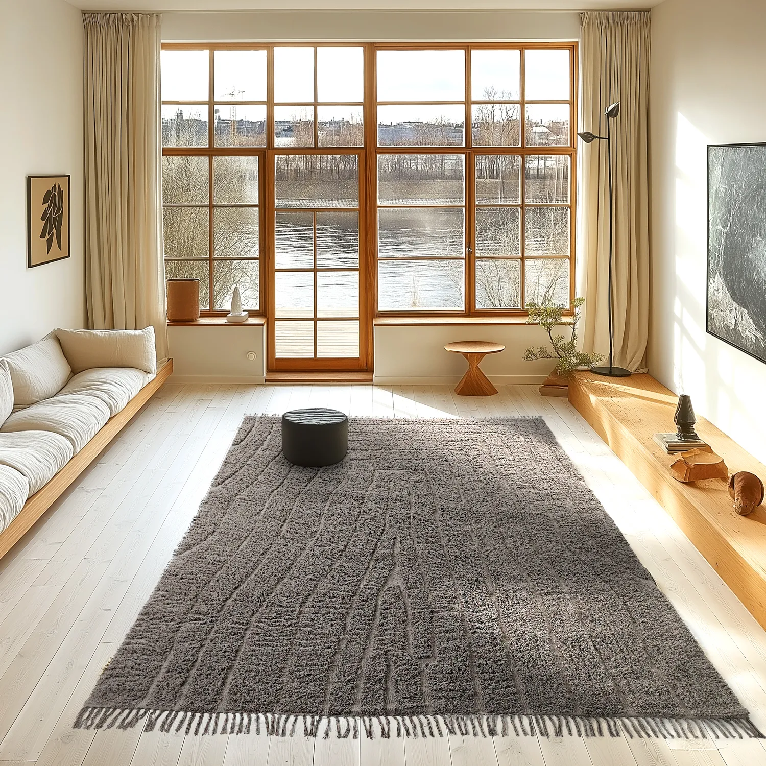 Shaggy szőnyeg - Farley Natural Cotton Shaggy (tópszín)