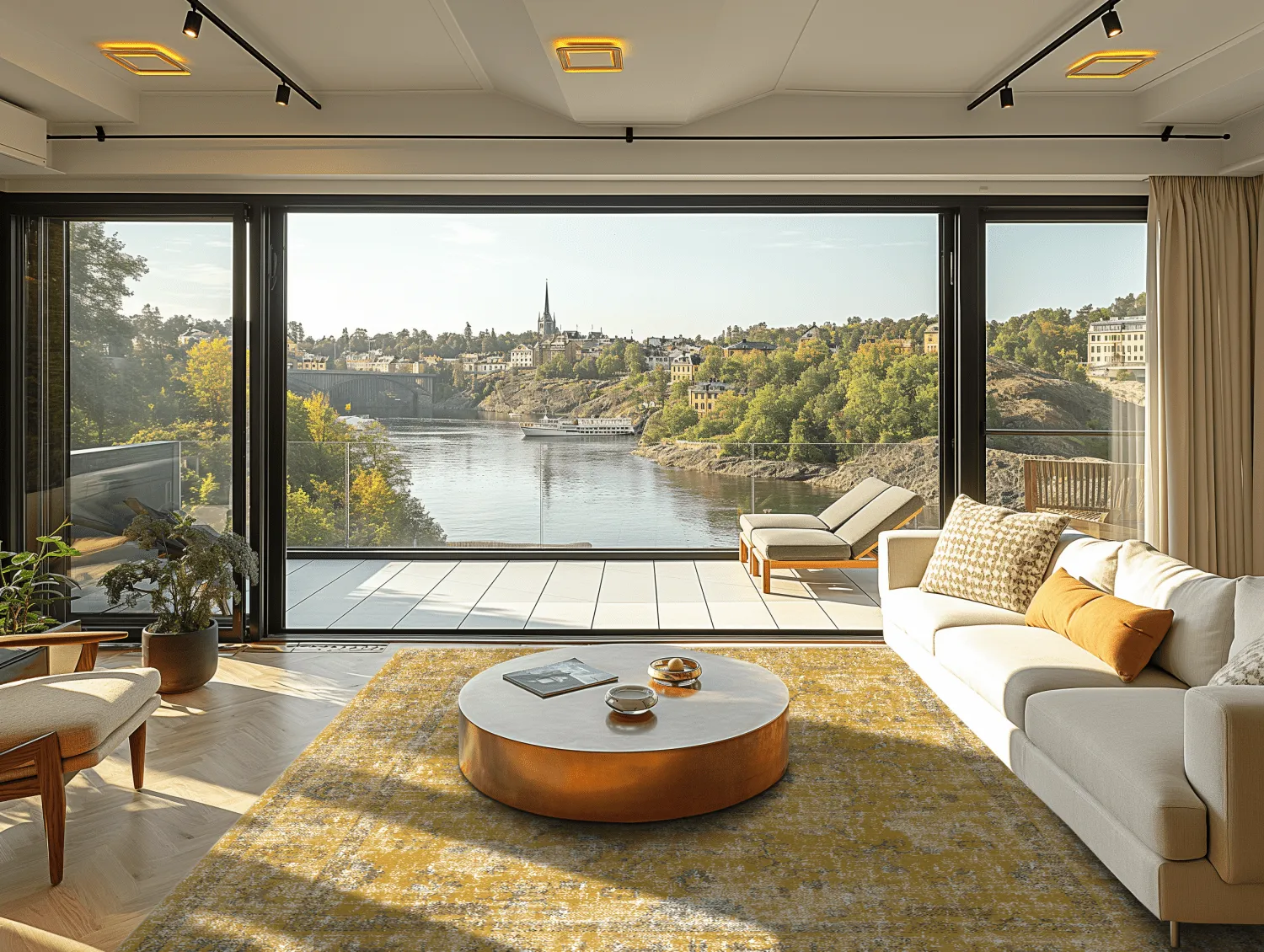 Wilton szőnyeg - Gombalia (sárga)