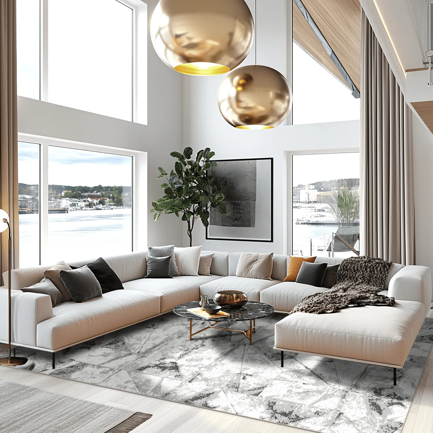 Wilton szőnyeg - Hakari (szürke)