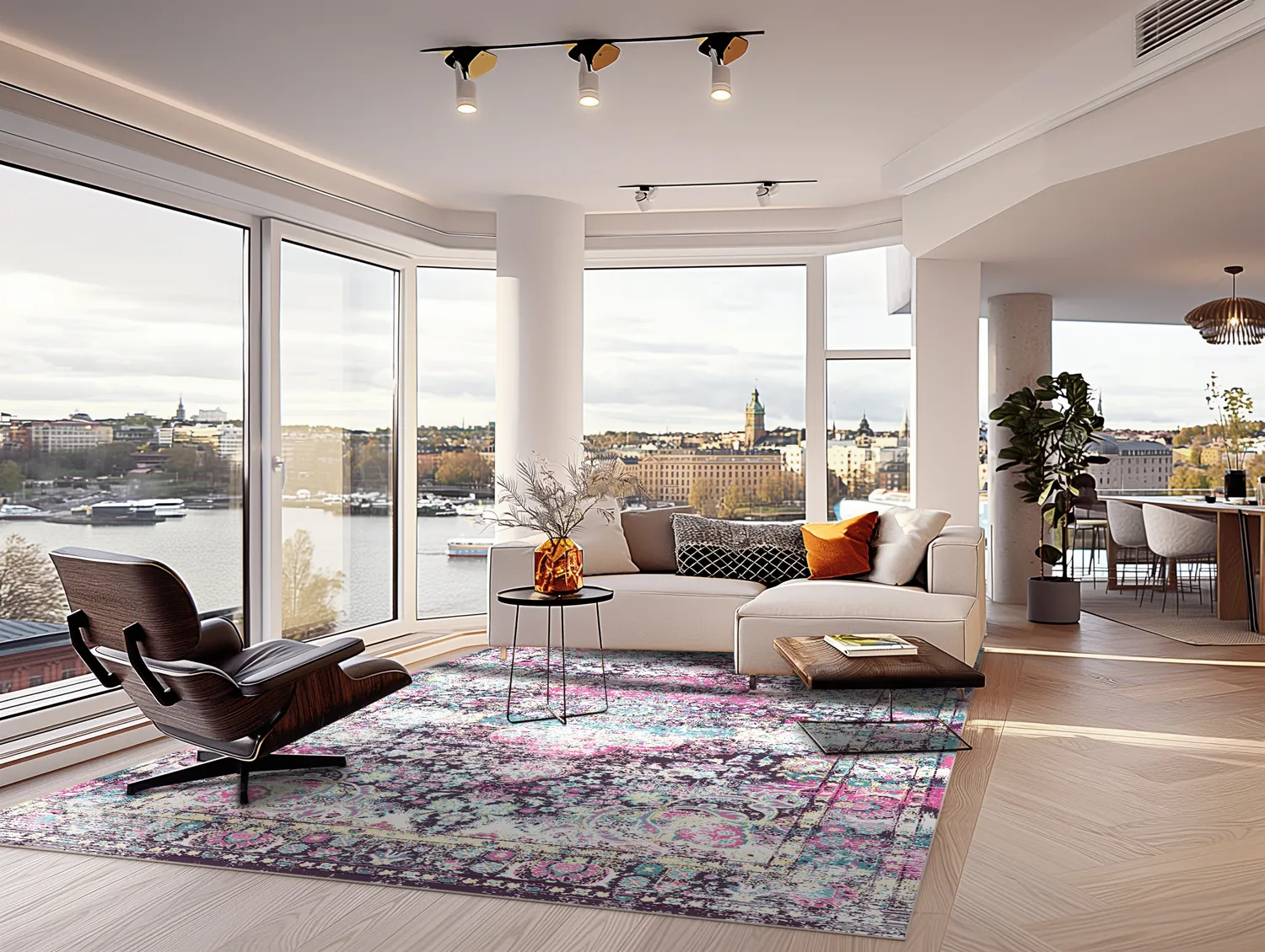 Wilton szőnyeg - Jedaida (rózsaszín/többszínű)