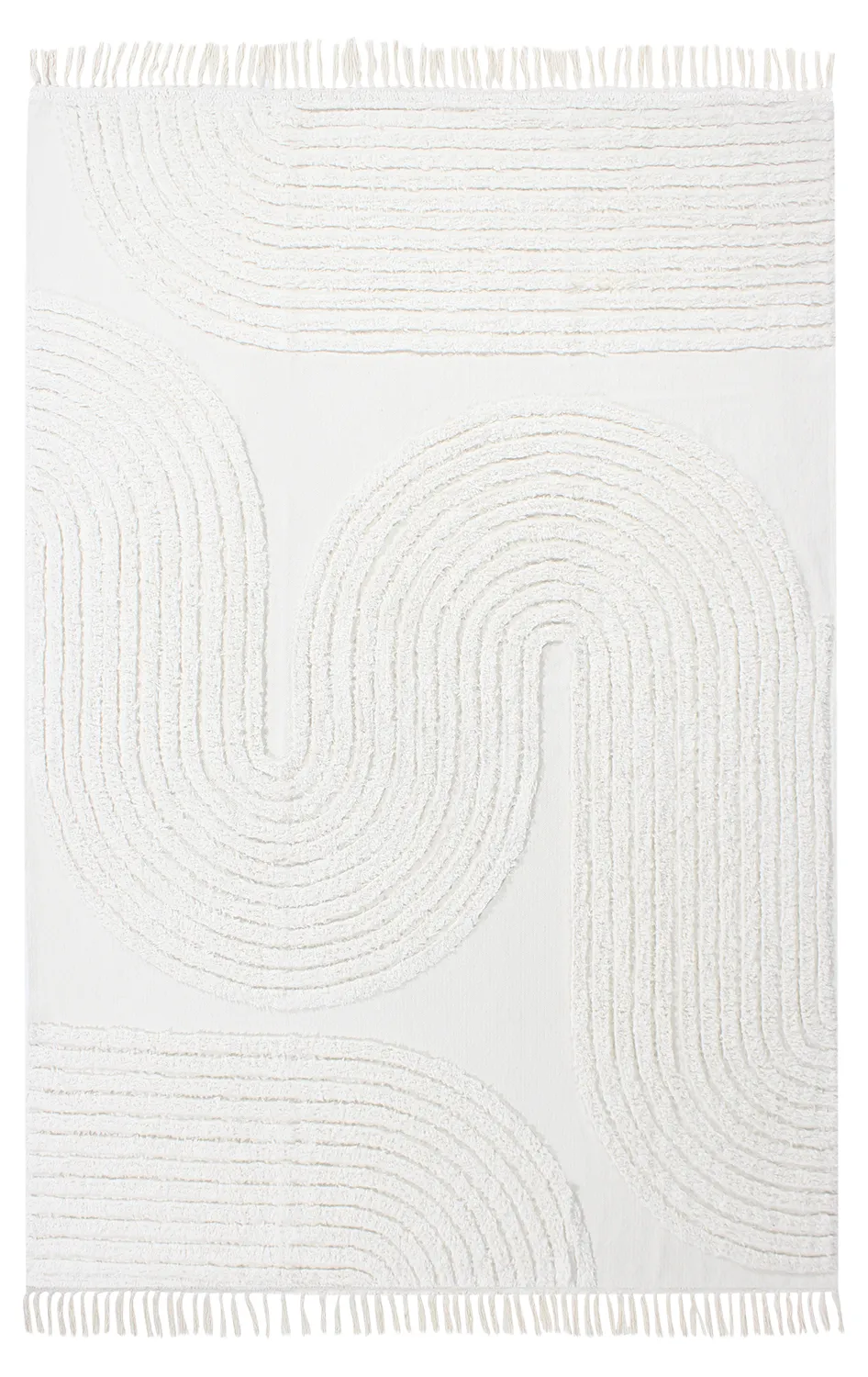 Shaggy szőnyeg - Jovie Natural Cotton Shaggy (offwhite)