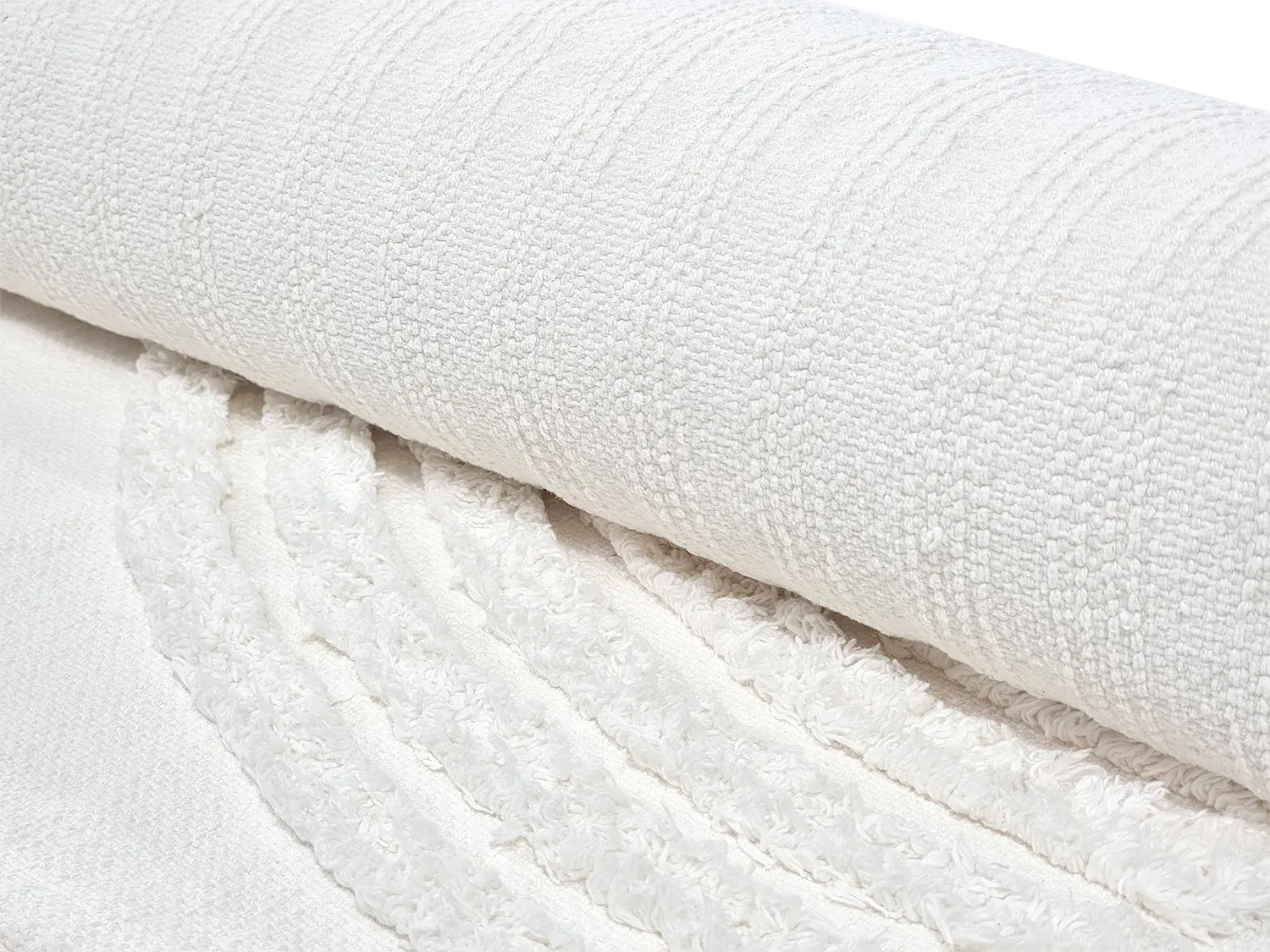 Shaggy szőnyeg - Jovie Natural Cotton Shaggy (offwhite)