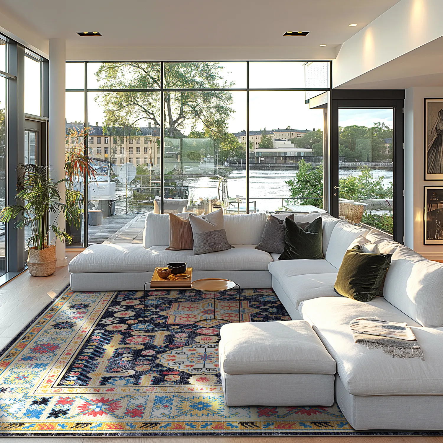 Wilton szőnyeg - Kayaköy (többszínű)