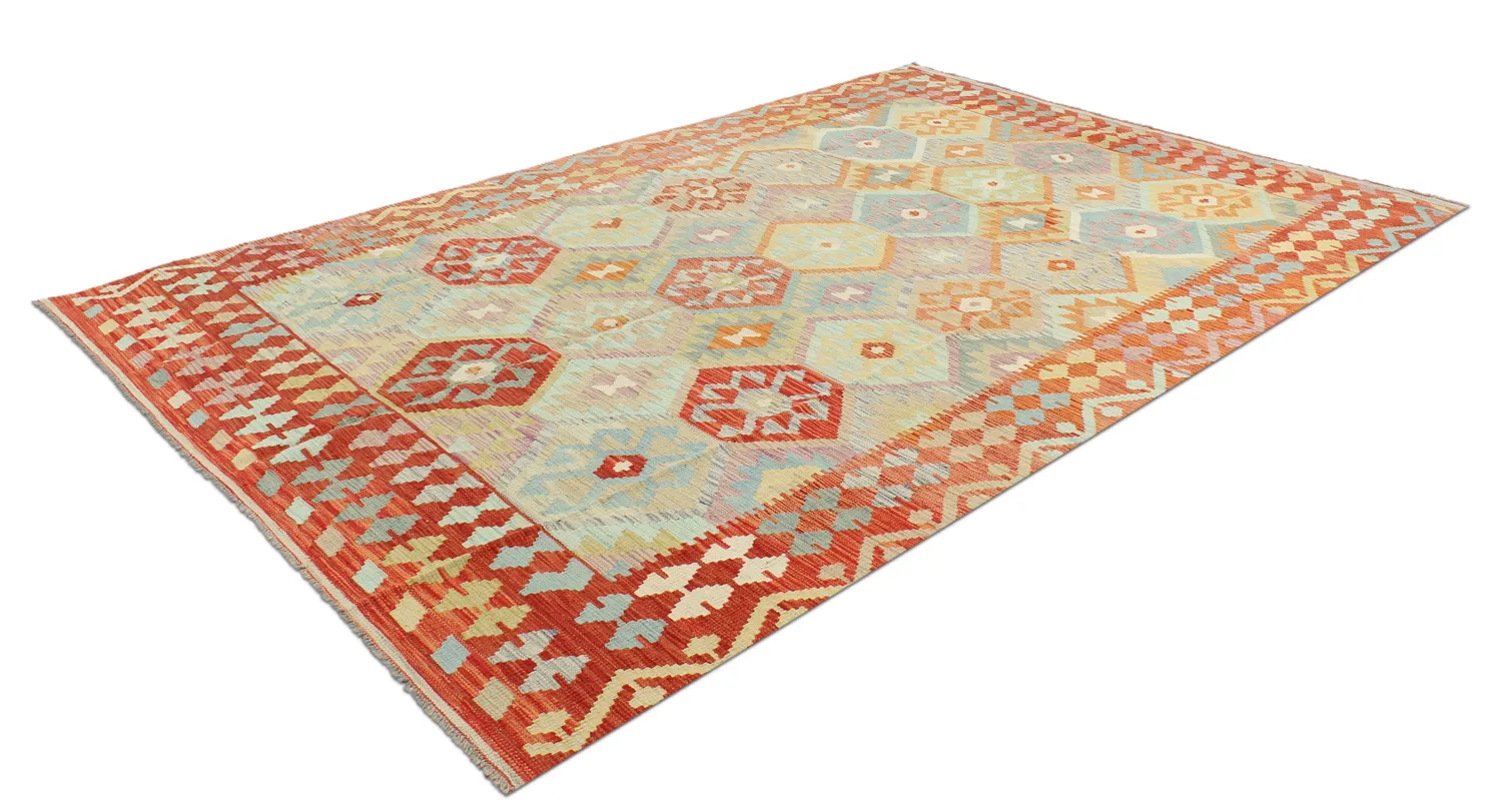 Orientális kilim szőnyeg 298 x 192 cm