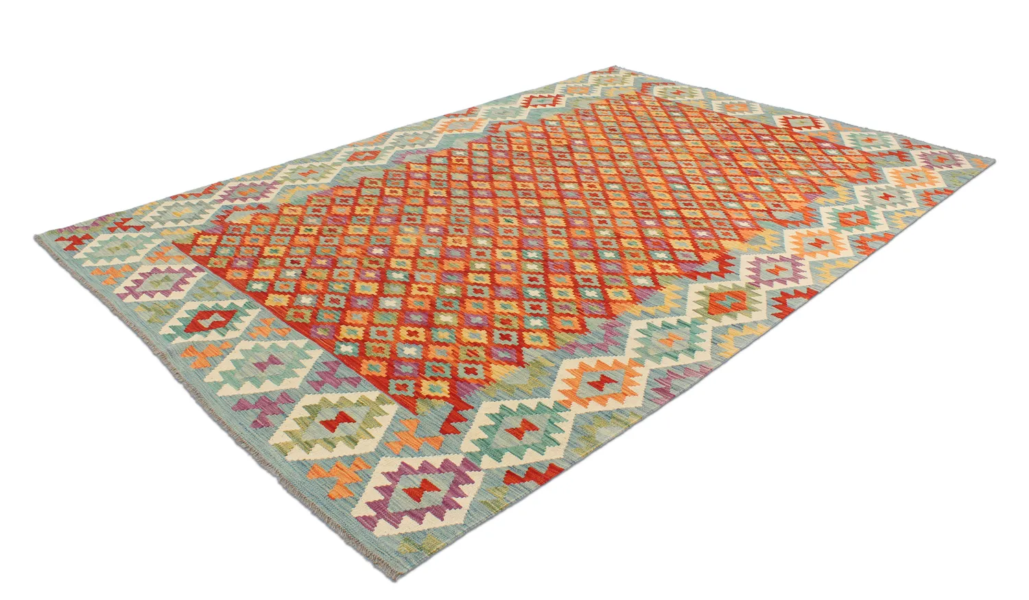 Orientális kilim szőnyeg 306 x 202 cm