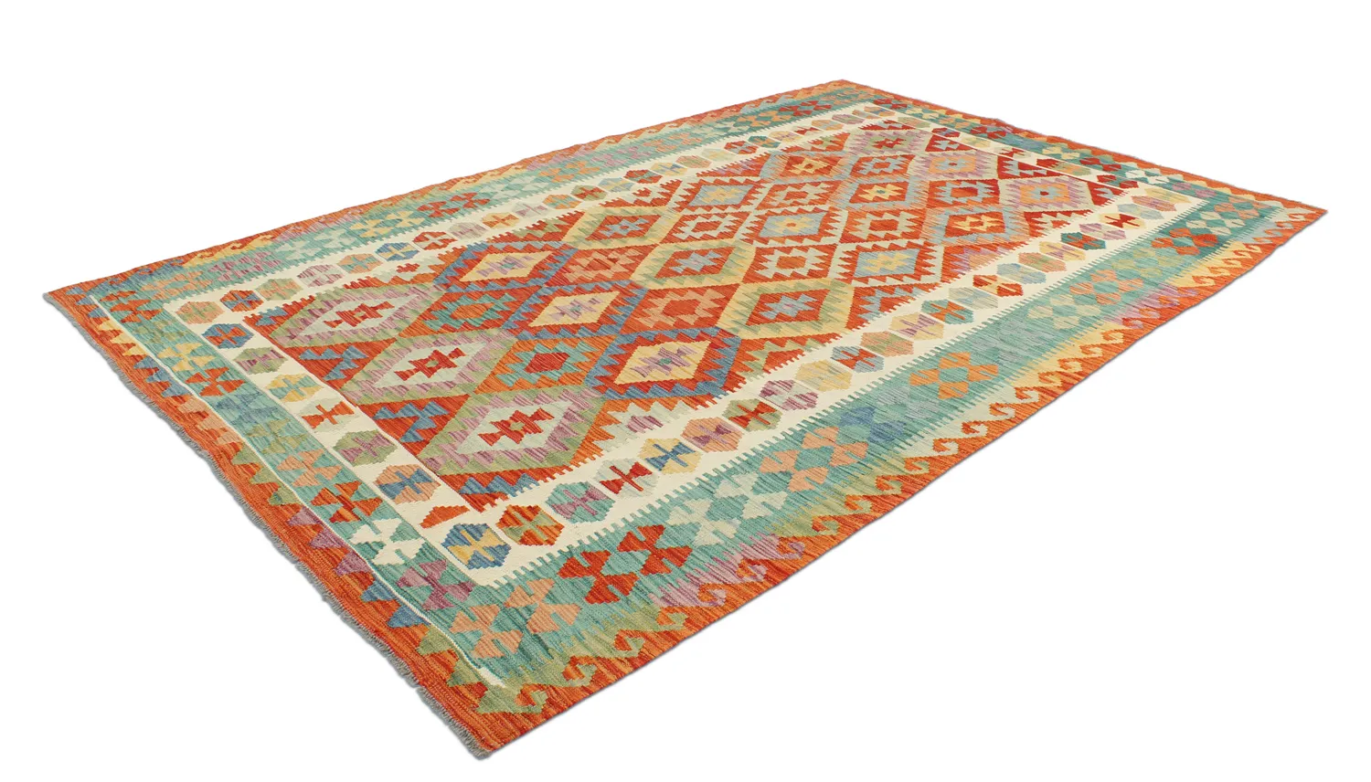 Orientális kilim szőnyeg 295 x 202 cm