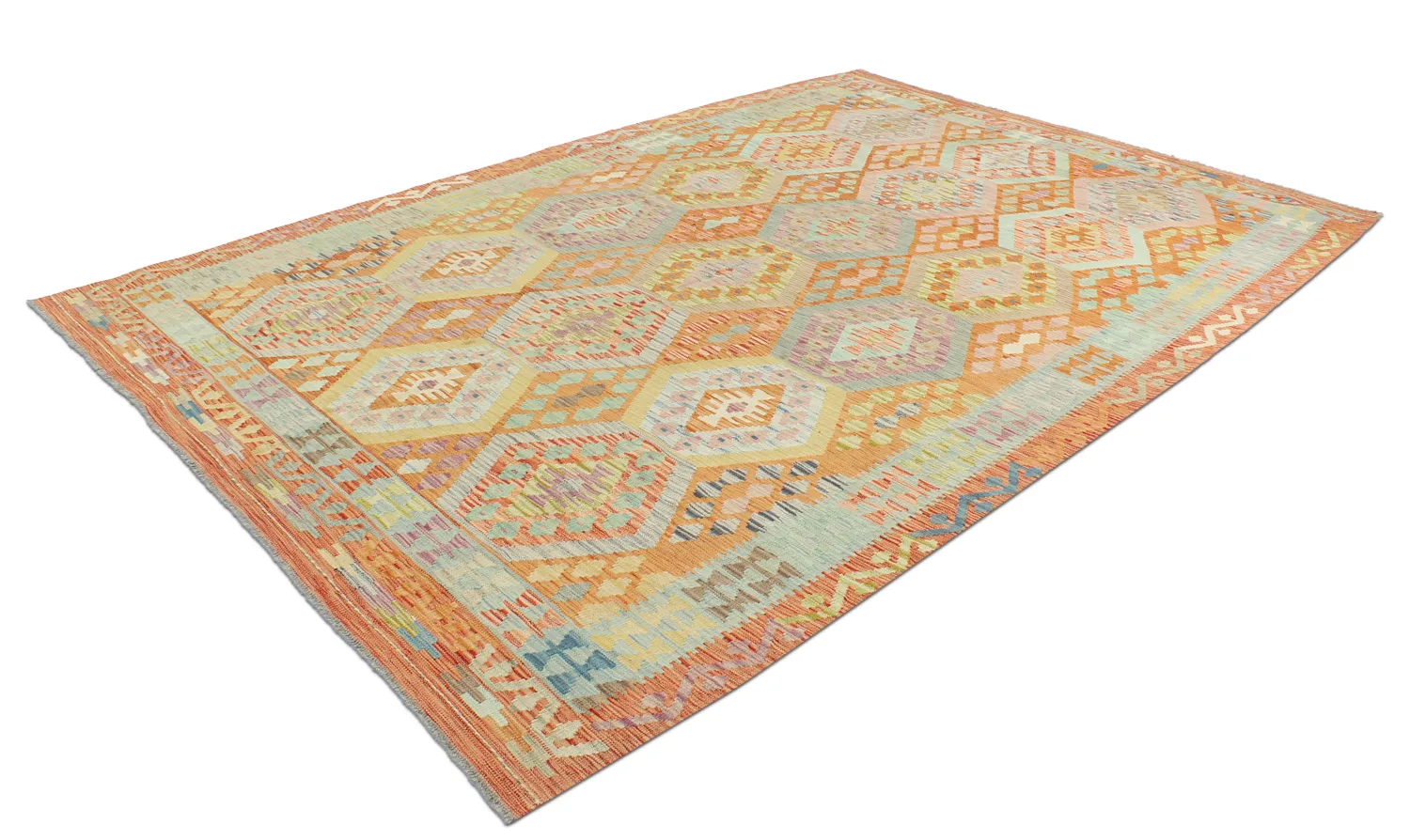 Orientális kilim szőnyeg 304 x 208 cm