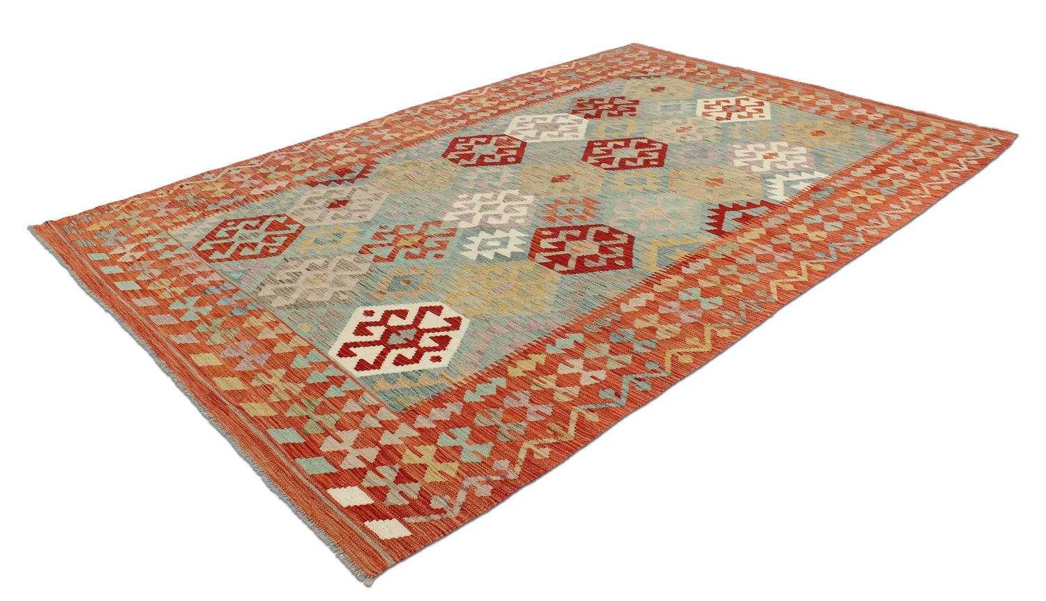 Orientális kilim szőnyeg 296 x 202 cm