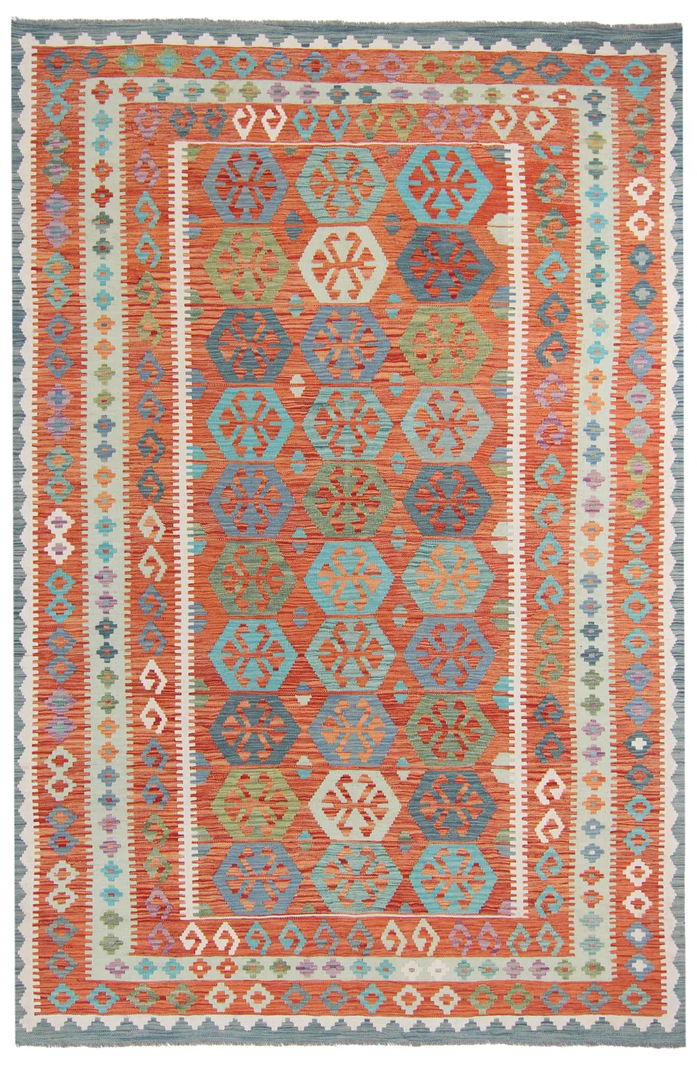Orientális kilim szőnyeg 304 x 199 cm