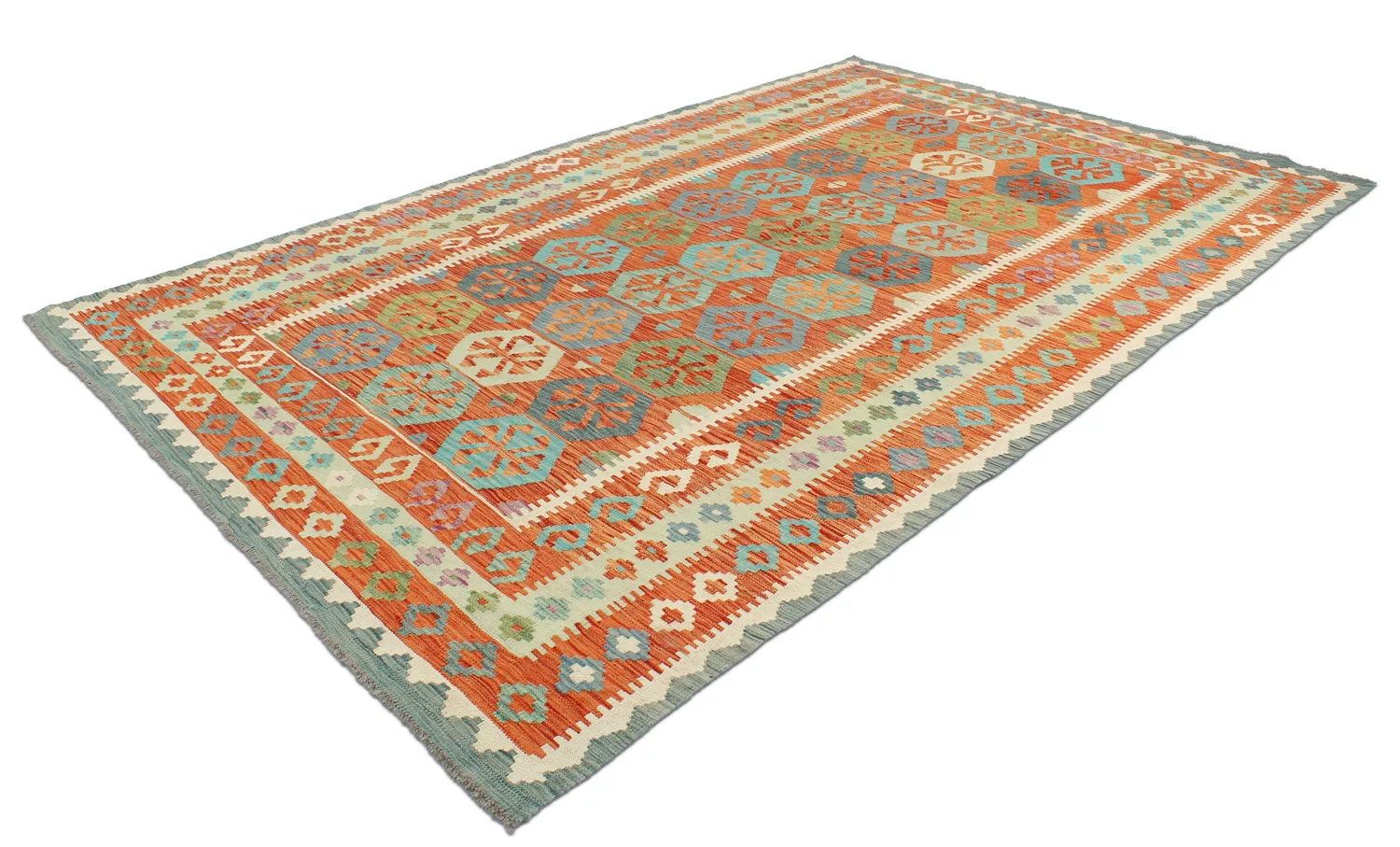 Orientális kilim szőnyeg 304 x 199 cm