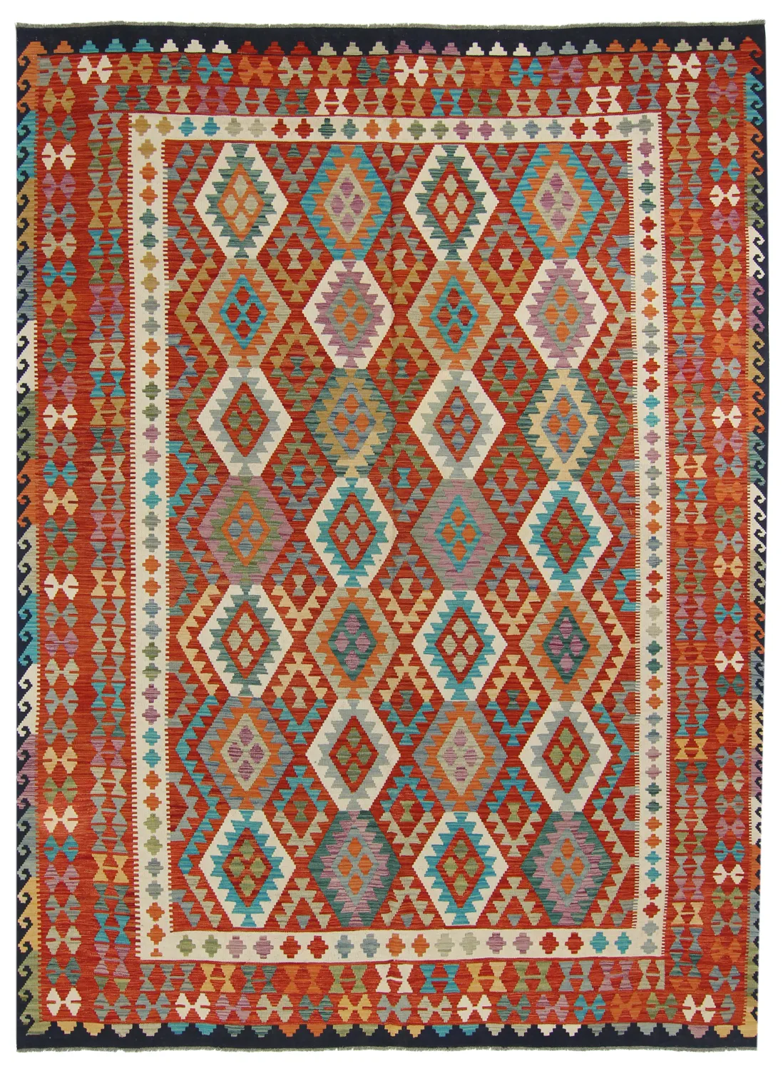 Orientális kilim szőnyeg 342 x 261 cm