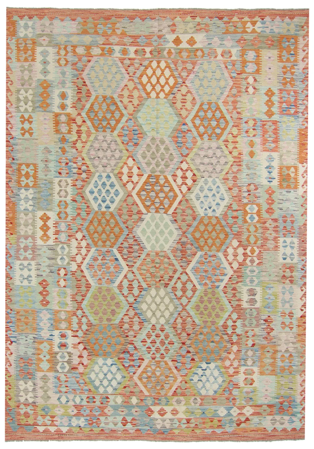 Orientális kilim szőnyeg 343 x 248 cm