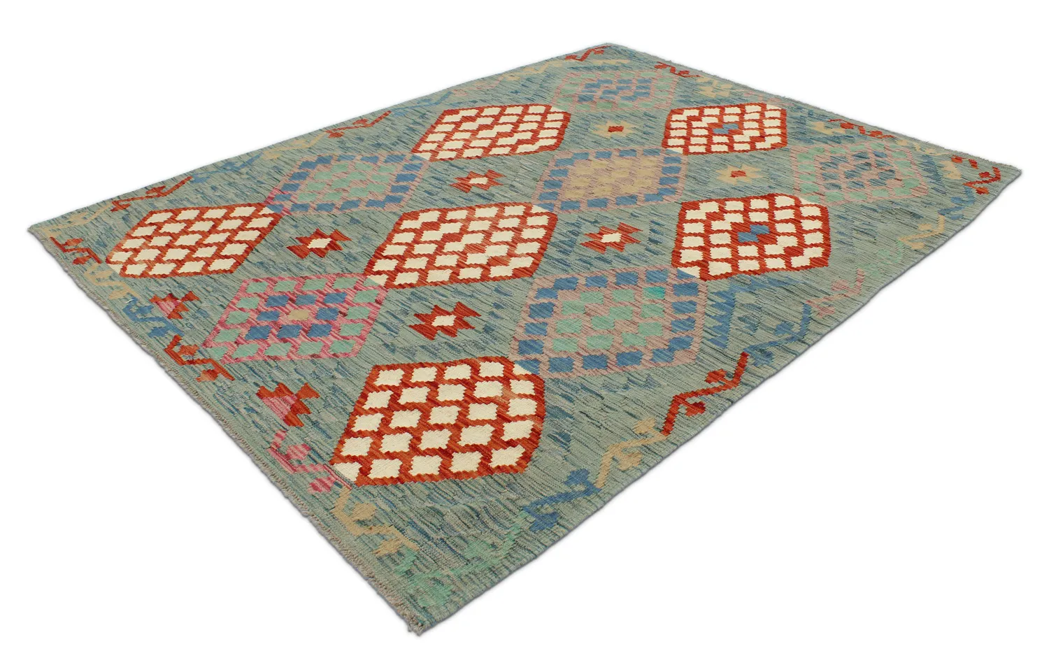 Orientális kilim szőnyeg 197 x 150 cm