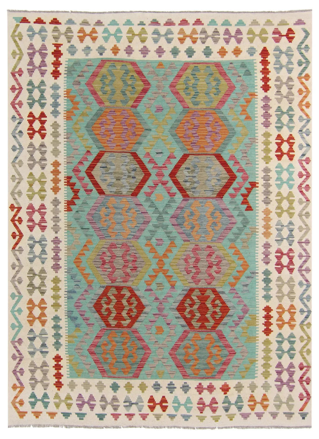Orientális kilim szőnyeg 231 x 176 cm