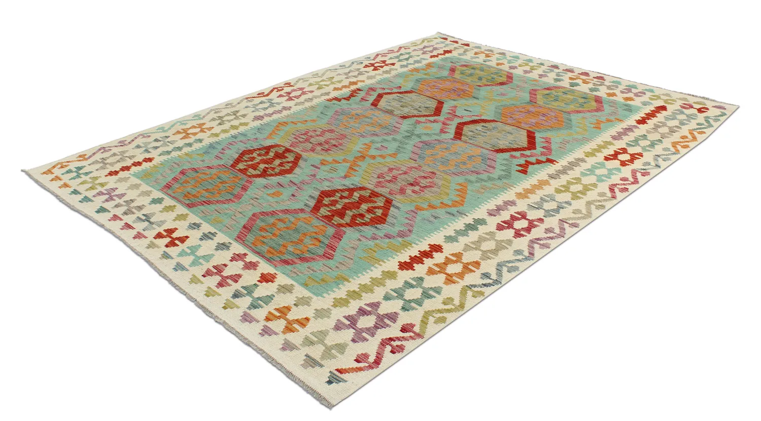 Orientális kilim szőnyeg 231 x 176 cm