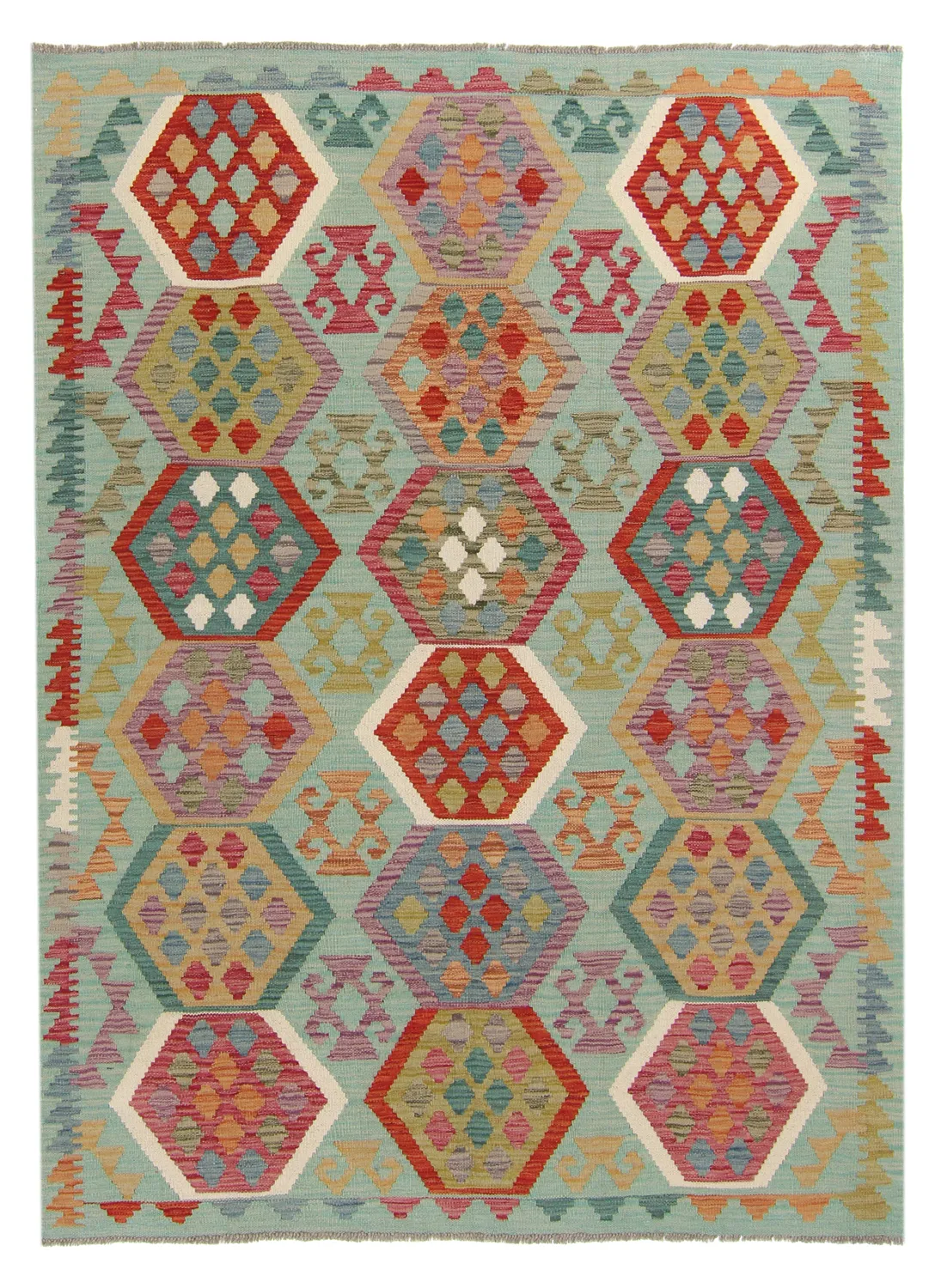 Orientális kilim szőnyeg 199 x 146 cm